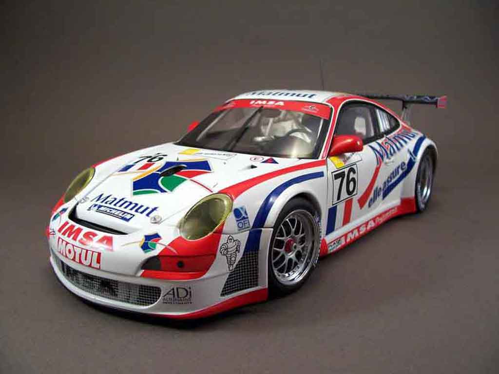 Porsche 997 GT3 RSR 1/18 Autoart GT3 RSR 2007 76lm07 diecast model cars