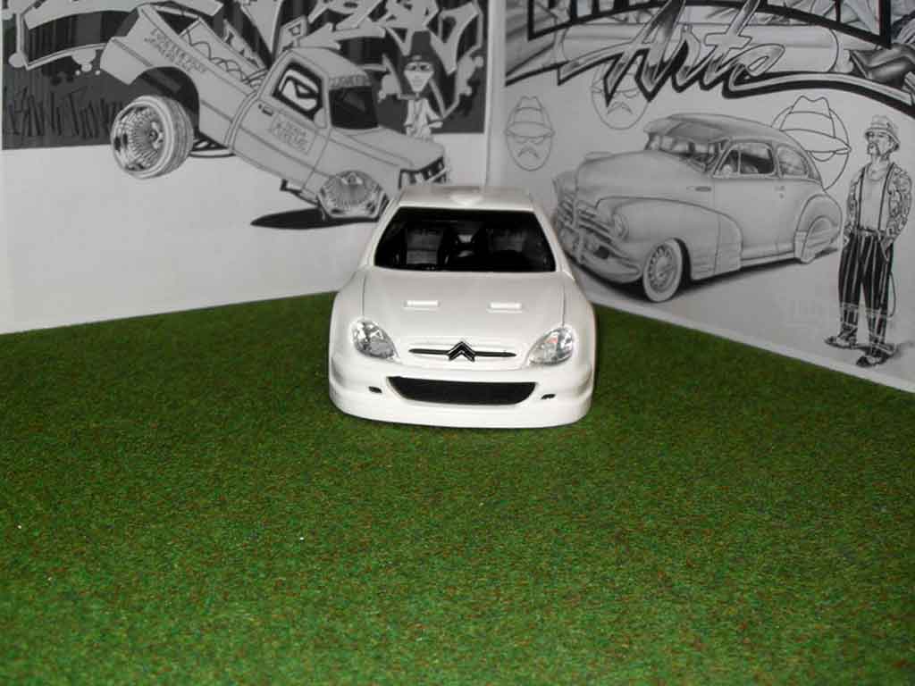 Citroen Xsara tuning wrc white bianca 1/18 Solido
