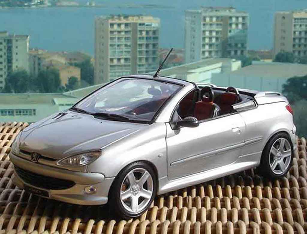Peugeot 206 CC 1/18 Solido CC rc diecast model cars