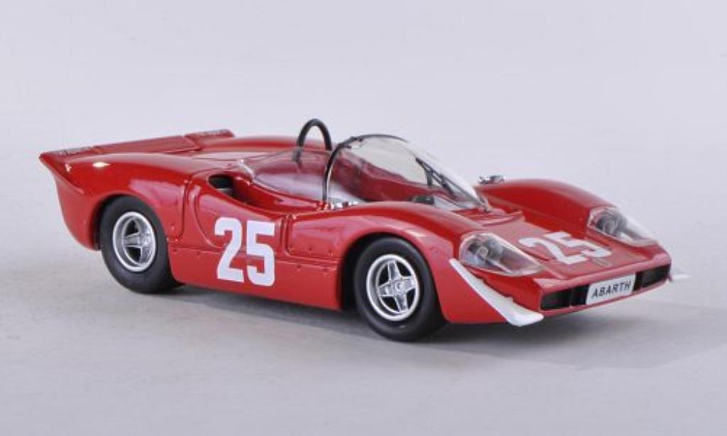 Abarth 2000 1/43 Best No.25 Nurburgring 1969 diecast model cars