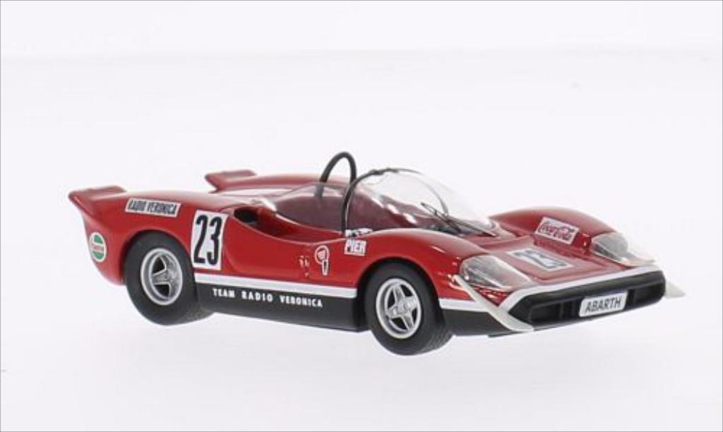 Abarth 2000 1/43 Best S No.23 Team Radio Verona Silverstone 1969 diecast model cars