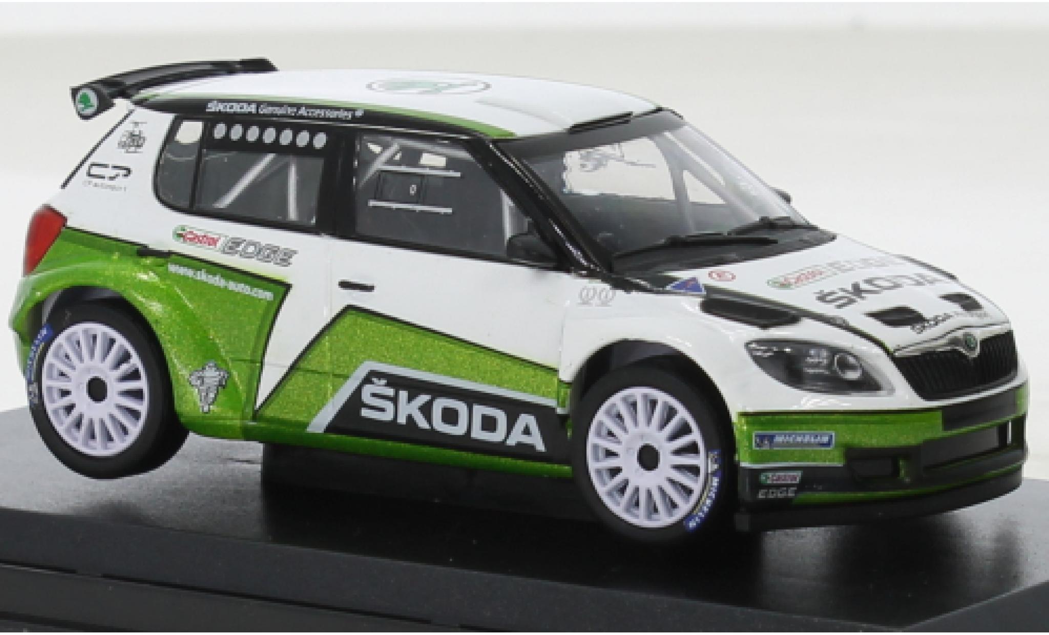 Skoda Fabia 1/43 Abrex II FL S2000 Adell Mogul Racing Team Motorsport Design 2012 diecast model cars