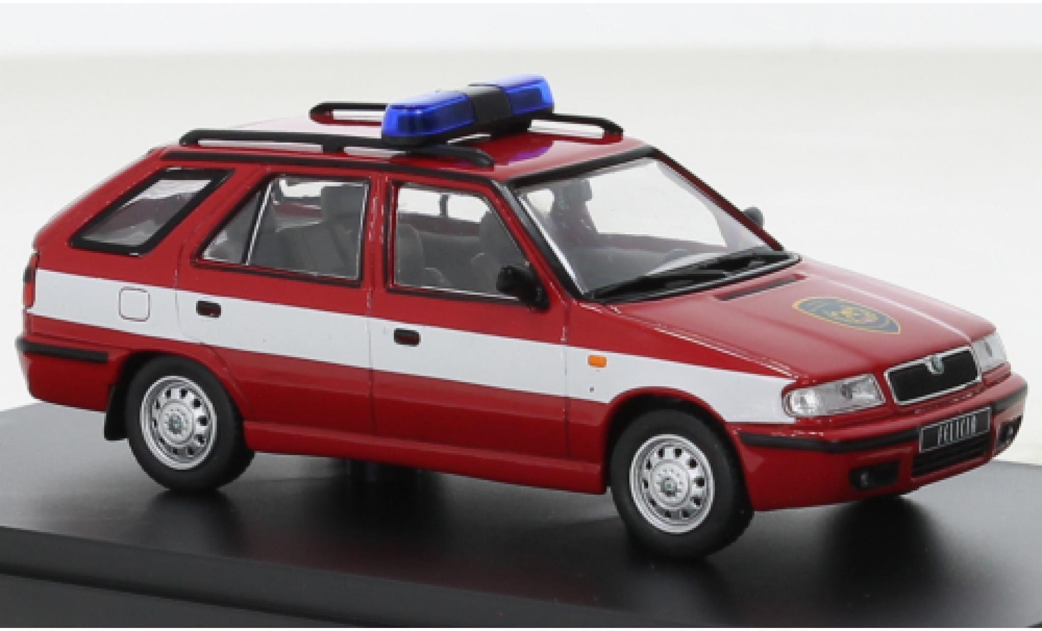 Skoda Felicia 1/43 Abrex FL Combi Hasici (CZ) 1998 diecast model cars