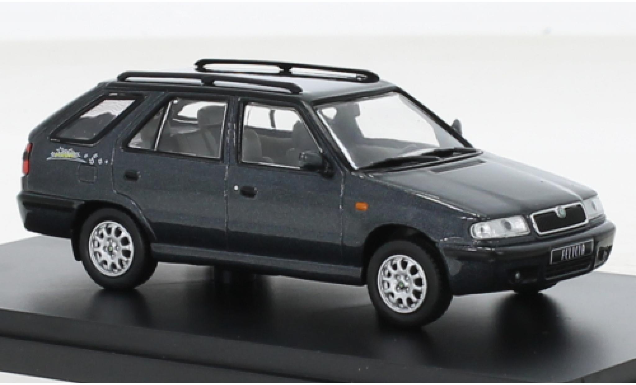 Skoda Felicia 1/43 Abrex FL Combi Magic metallise grey 1998 diecast model cars
