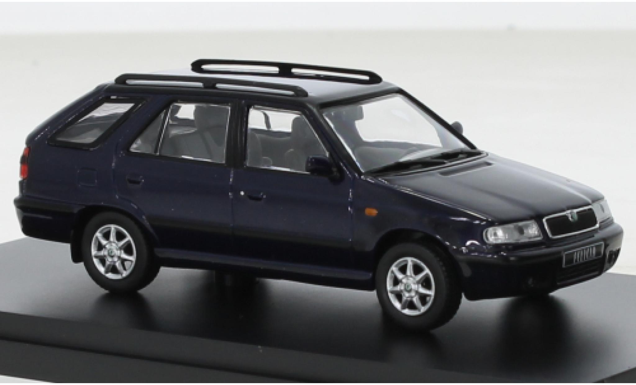 Skoda Felicia 1/43 Abrex FL Combi metallise blue 1998 diecast model cars