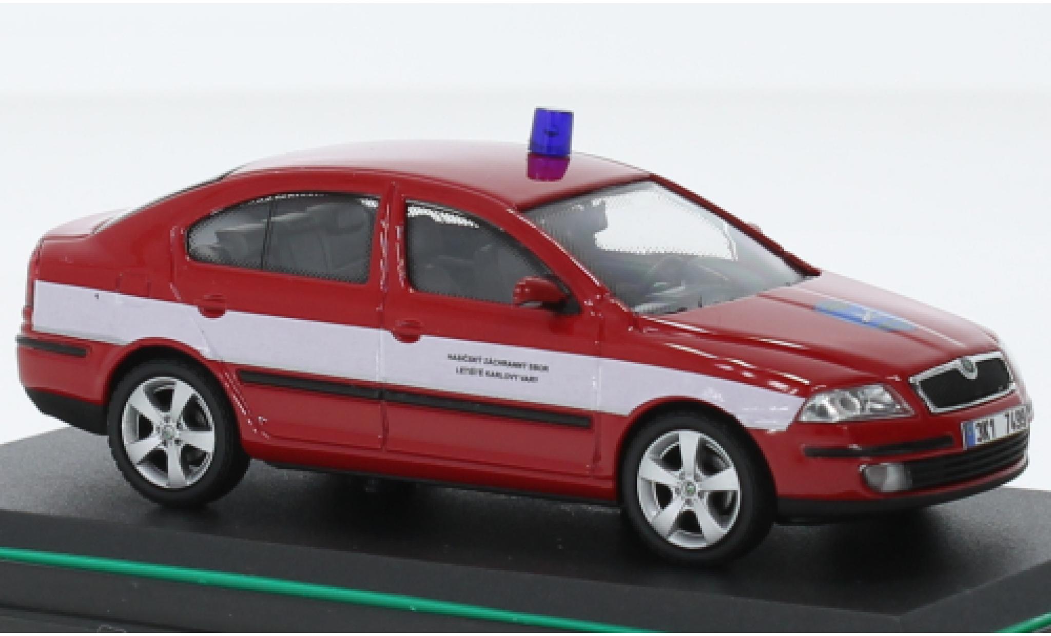 Skoda Octavia 1/43 Abrex II HZS Letiste Karlovy Vary 2004 diecast model cars