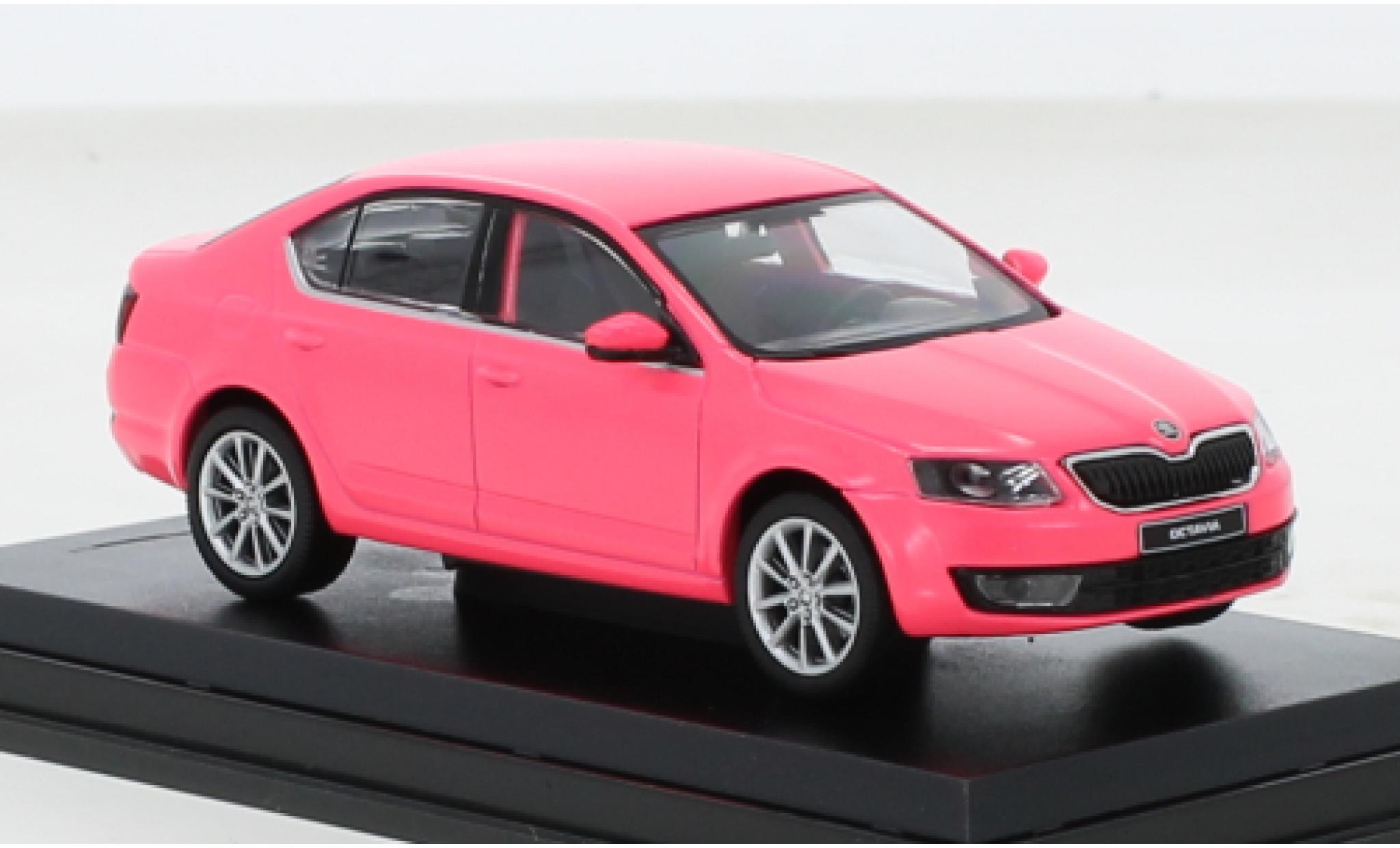 Skoda Octavia 1/43 Abrex III matt-pink 2012 diecast model cars