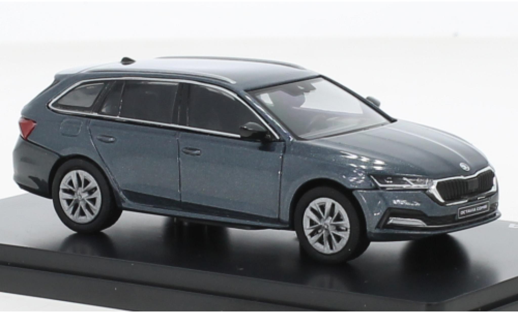 Skoda Octavia 1/43 Abrex IV Combi metallise grey 2020 diecast model cars