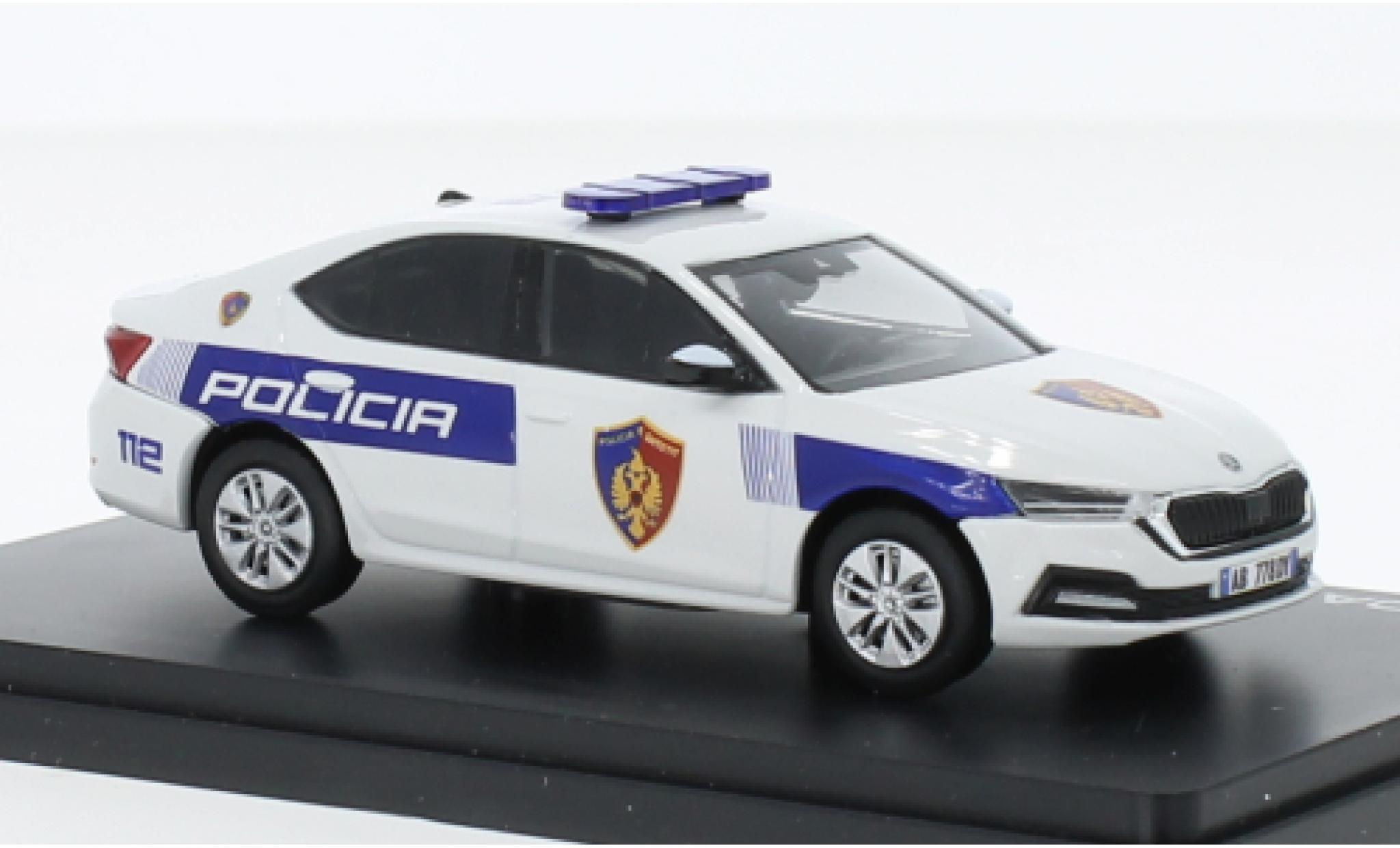 Skoda Octavia 1/43 Abrex IV Policia Albania 2020 diecast model cars