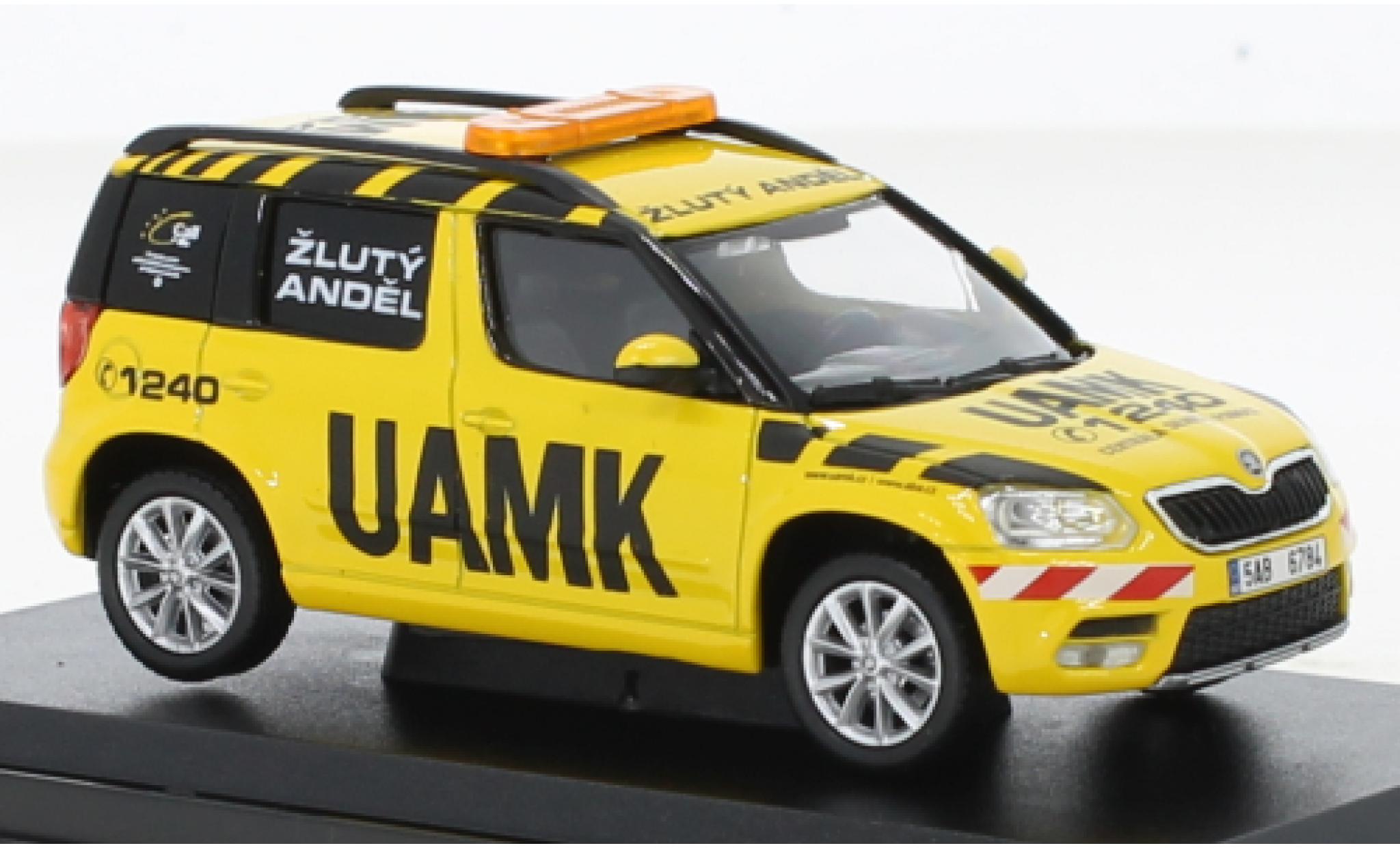 Skoda Yeti 1/43 Abrex FL UAMK 2013 diecast model cars