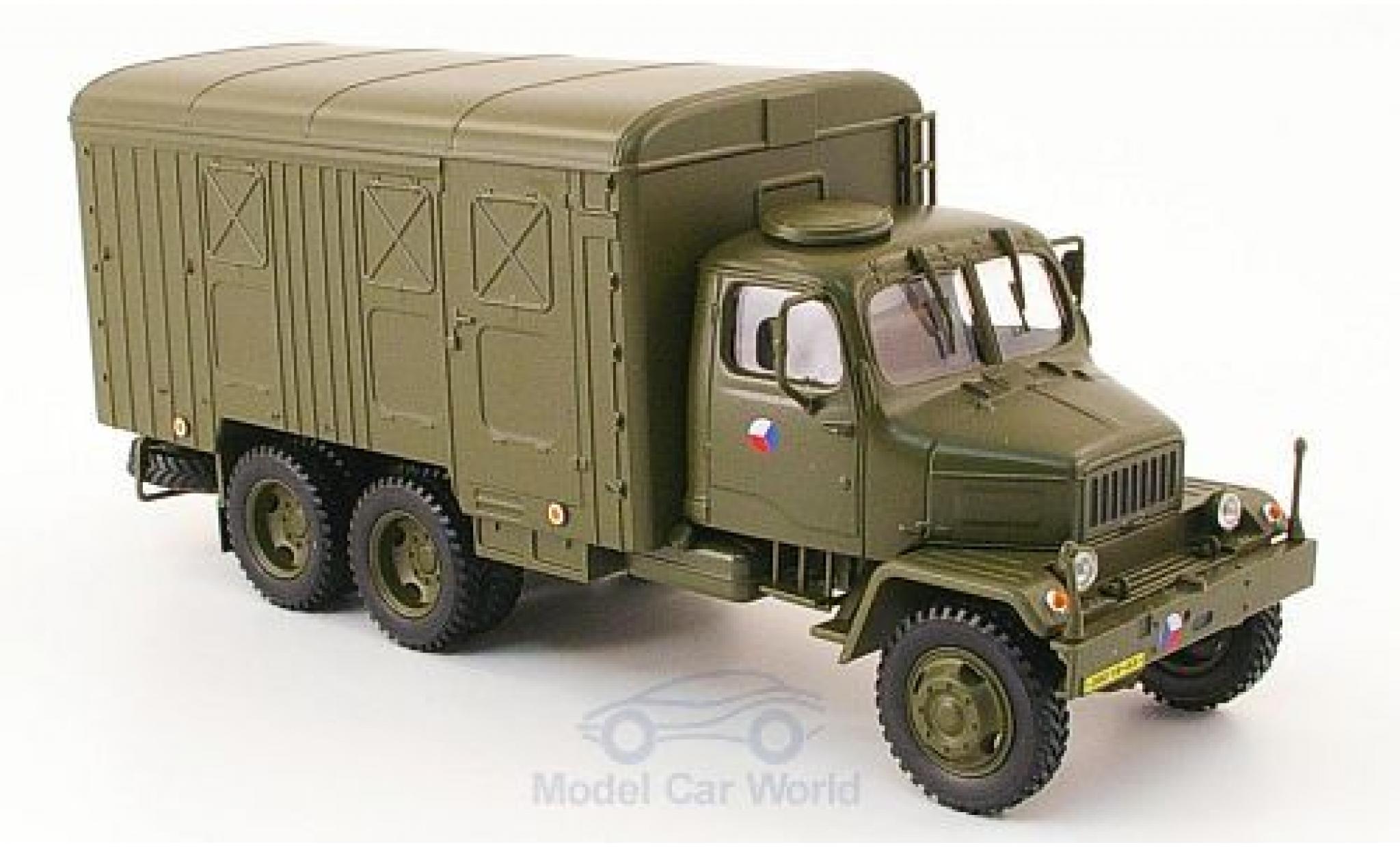 Praga V3S 1/43 Abrex Kasten oliv tschechische Armee diecast model cars