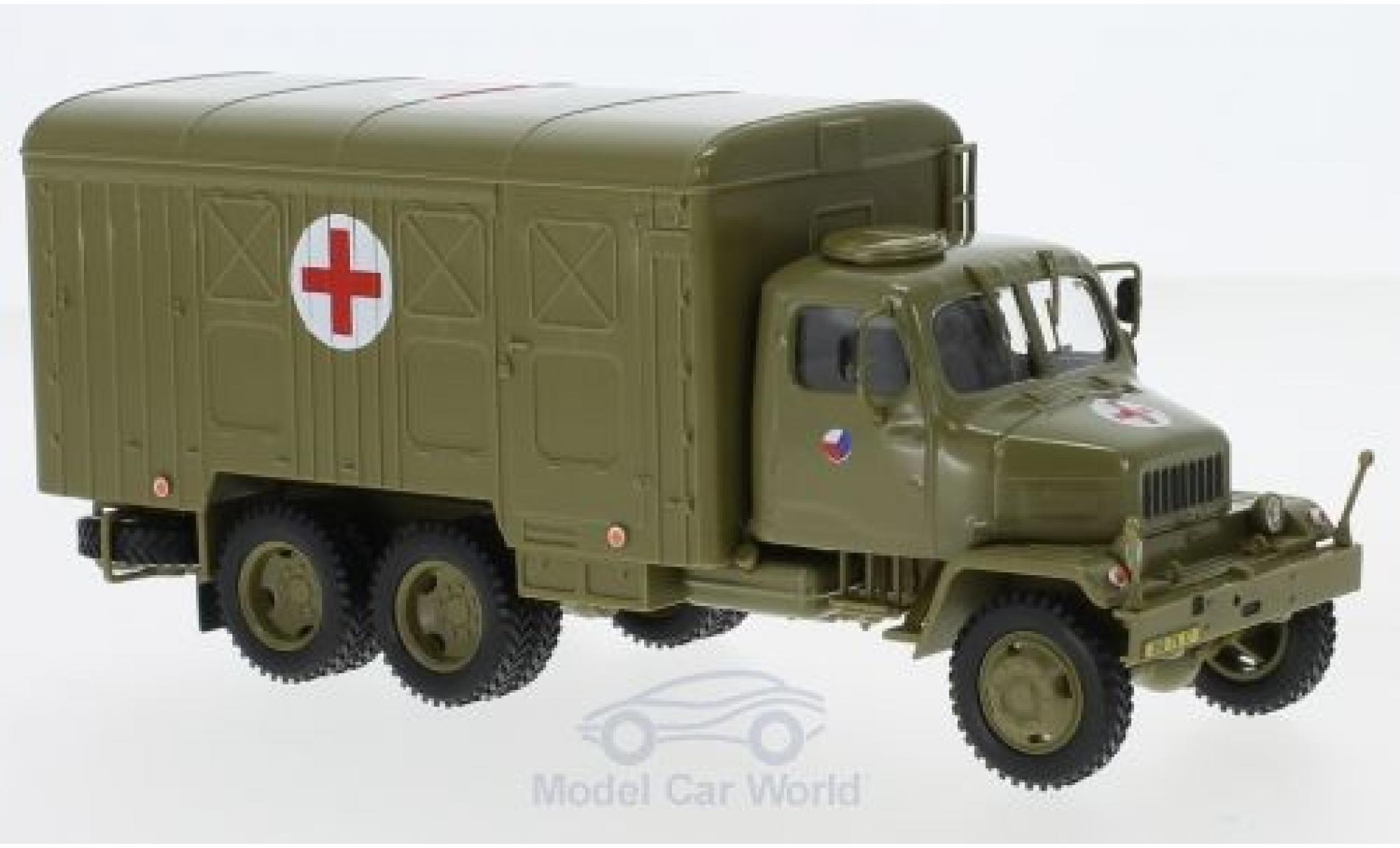 Praga V3S 1/43 Abrex Koffer Tschechische Armee 1967 diecast model cars