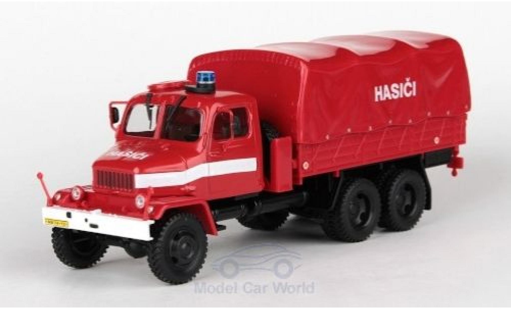 Praga V3S 1/43 Abrex Pritsche Tschechische Fire brigade 1967 diecast model cars