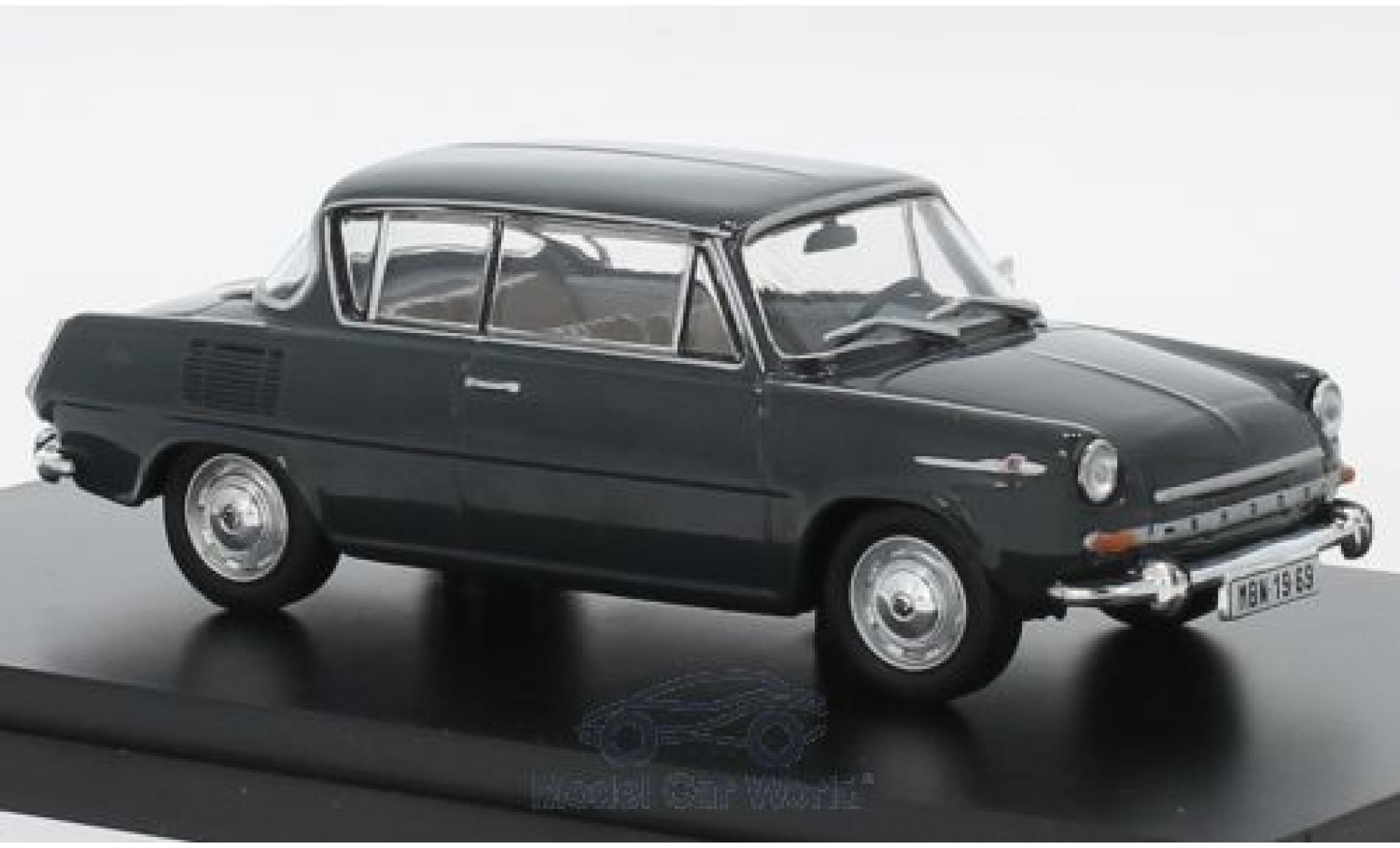 Skoda 110 1/43 Abrex 0MBX grey 1969 diecast model cars