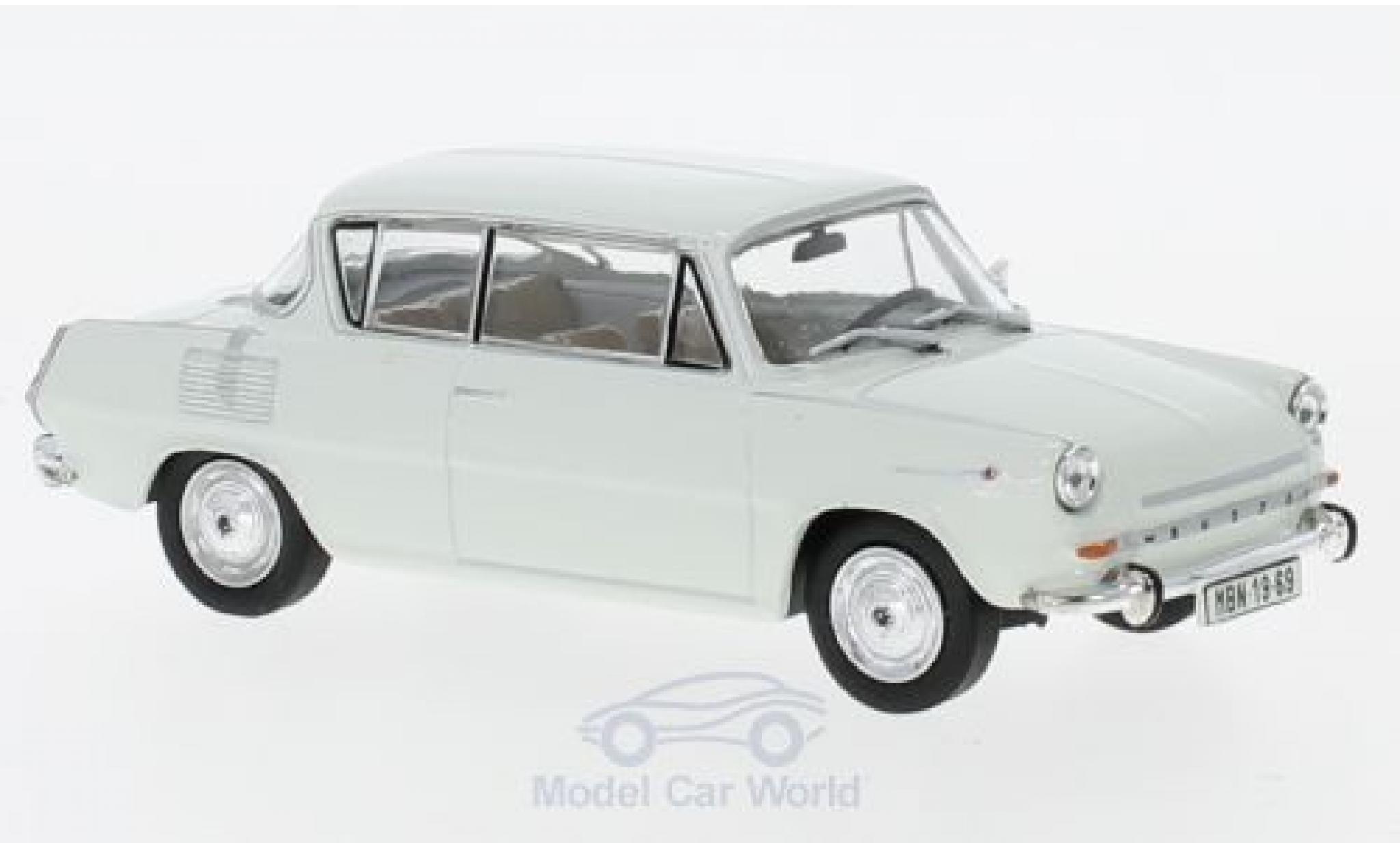 Skoda 110 1/43 Abrex 0MBX grey 1969 diecast model cars