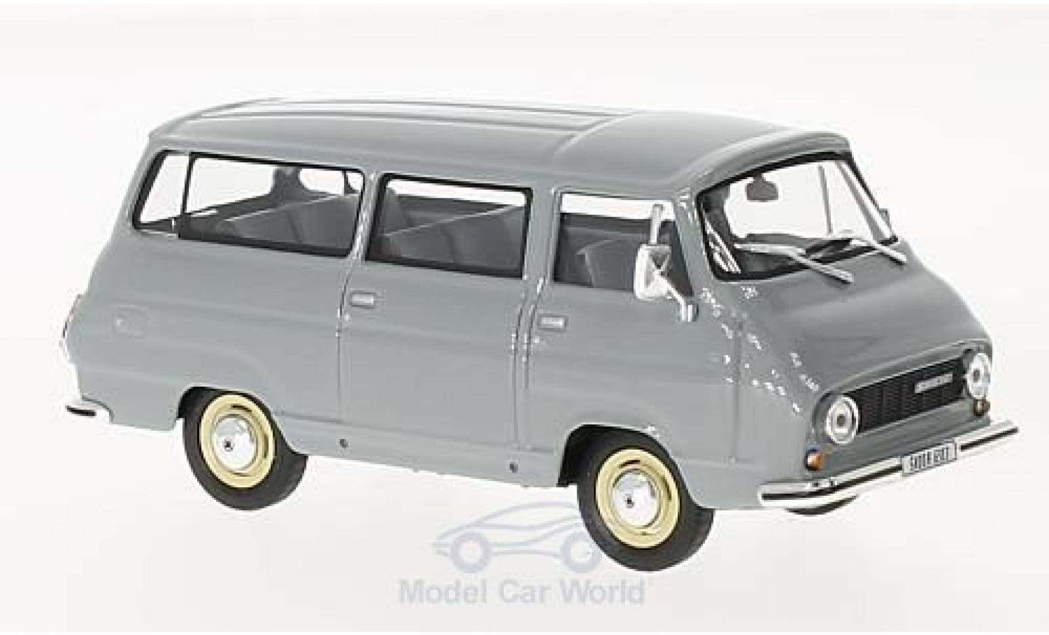 Skoda 1203 1/43 Abrex Mikrobus grey 1974 diecast model cars