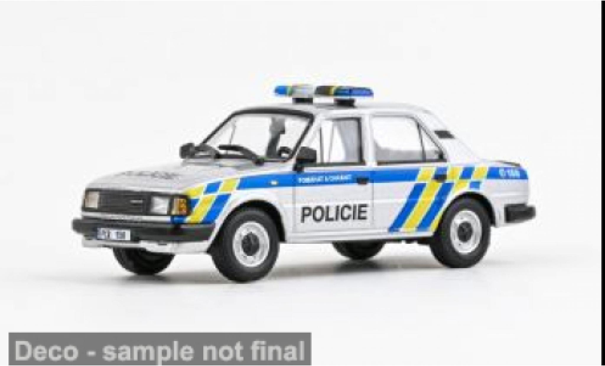 Skoda 120 1/43 Abrex L 1984 Policie (CZ) 1:43 diecast model cars