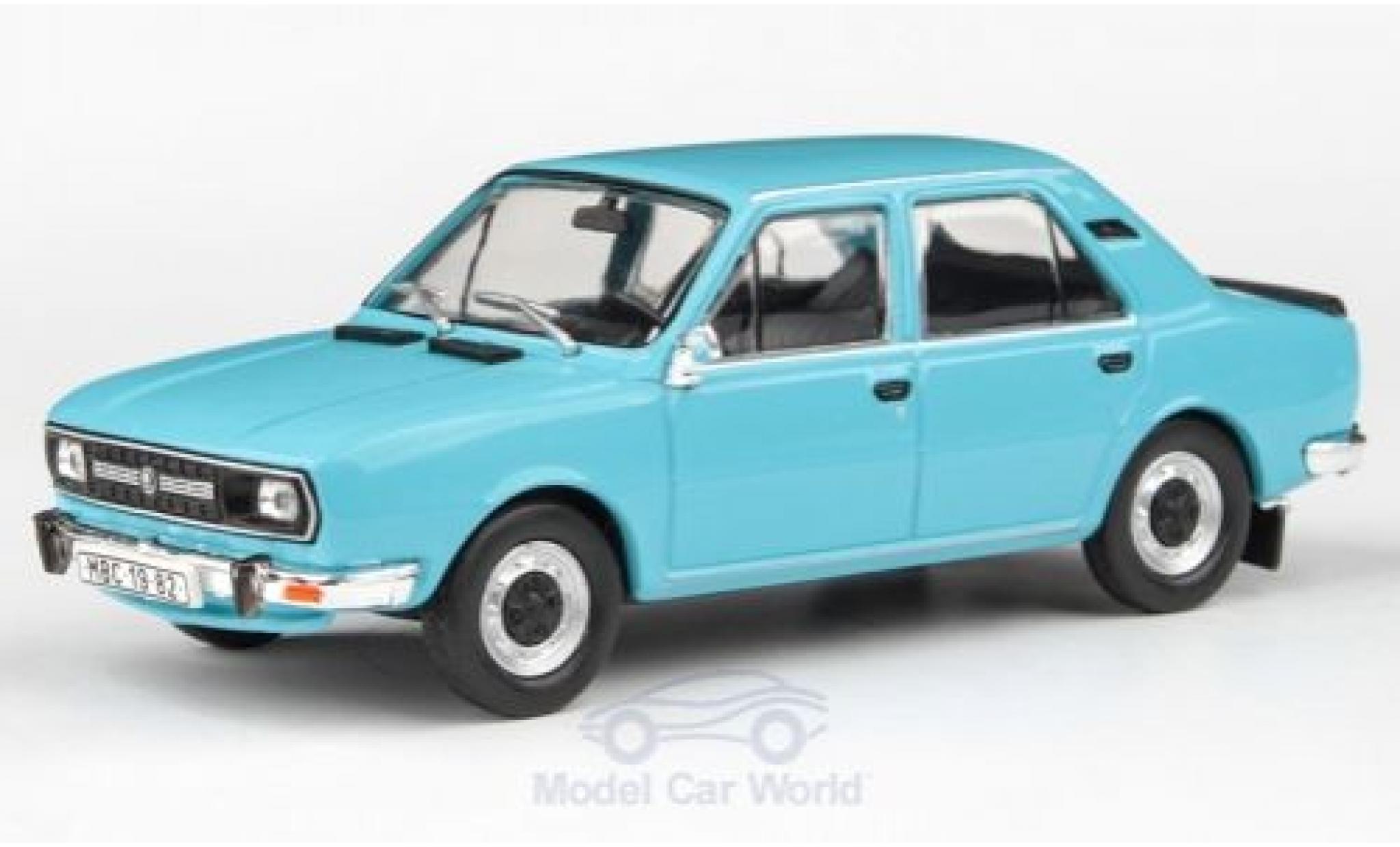 Skoda 120 1/43 Abrex L blue 1982 diecast model cars