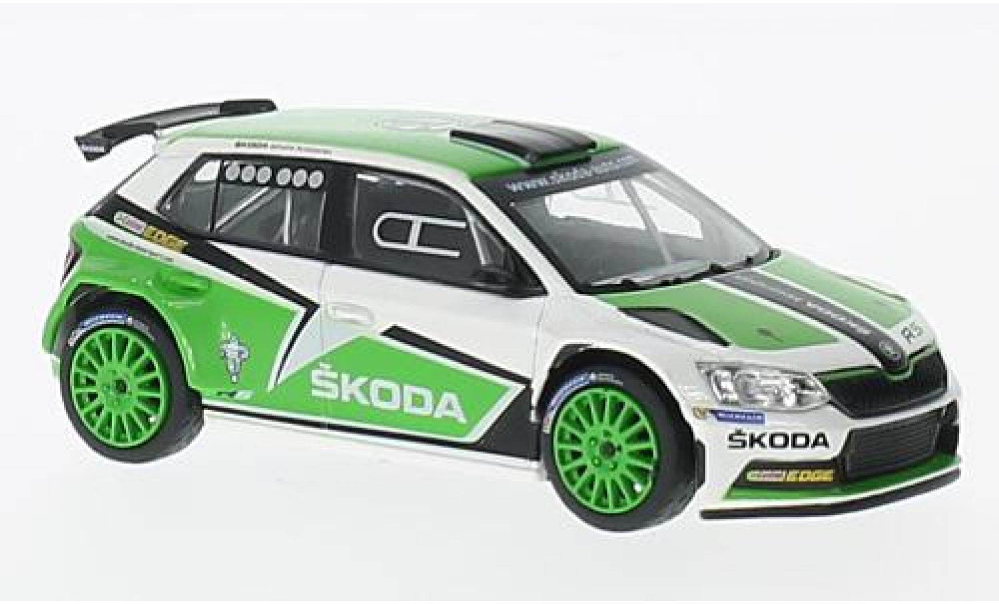 Skoda Fabia 1/43 Abrex III R5 2016 Motorsport Design diecast model cars