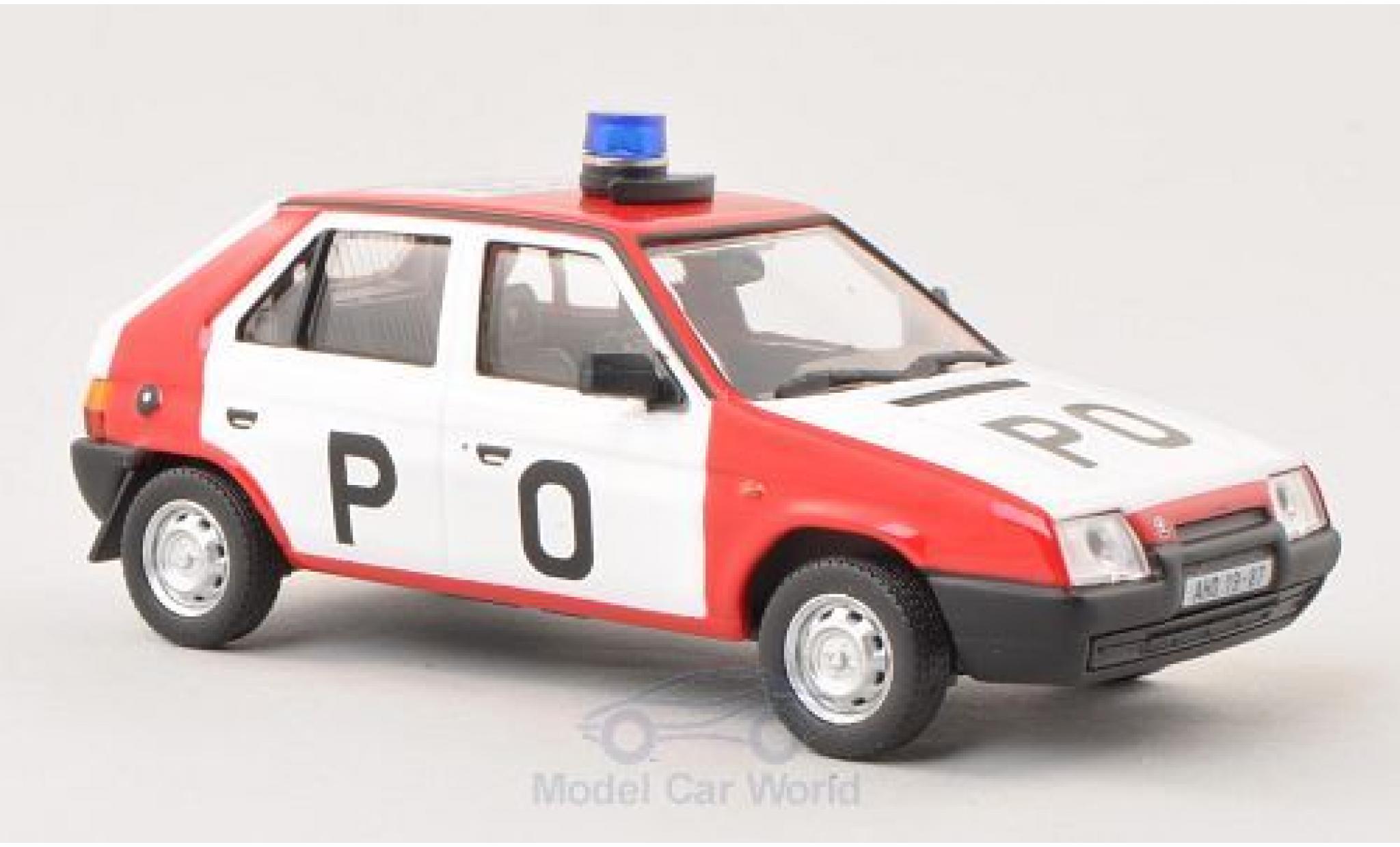 Skoda Favorit 1/43 Abrex P O 1987 (Tschechische Fire brigade) diecast model cars