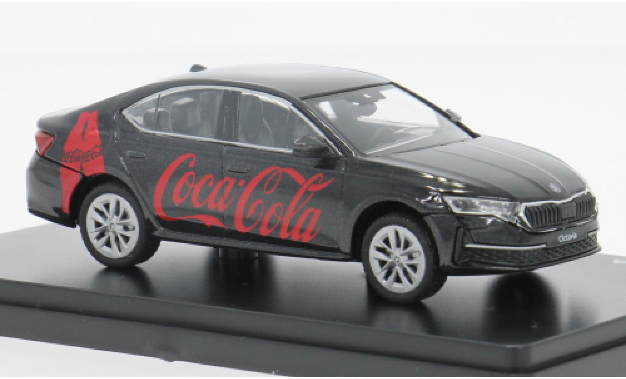 Skoda Octavia 1/43 Abrex IV FL black 2024 Coca Cola 1:43 diecast model cars