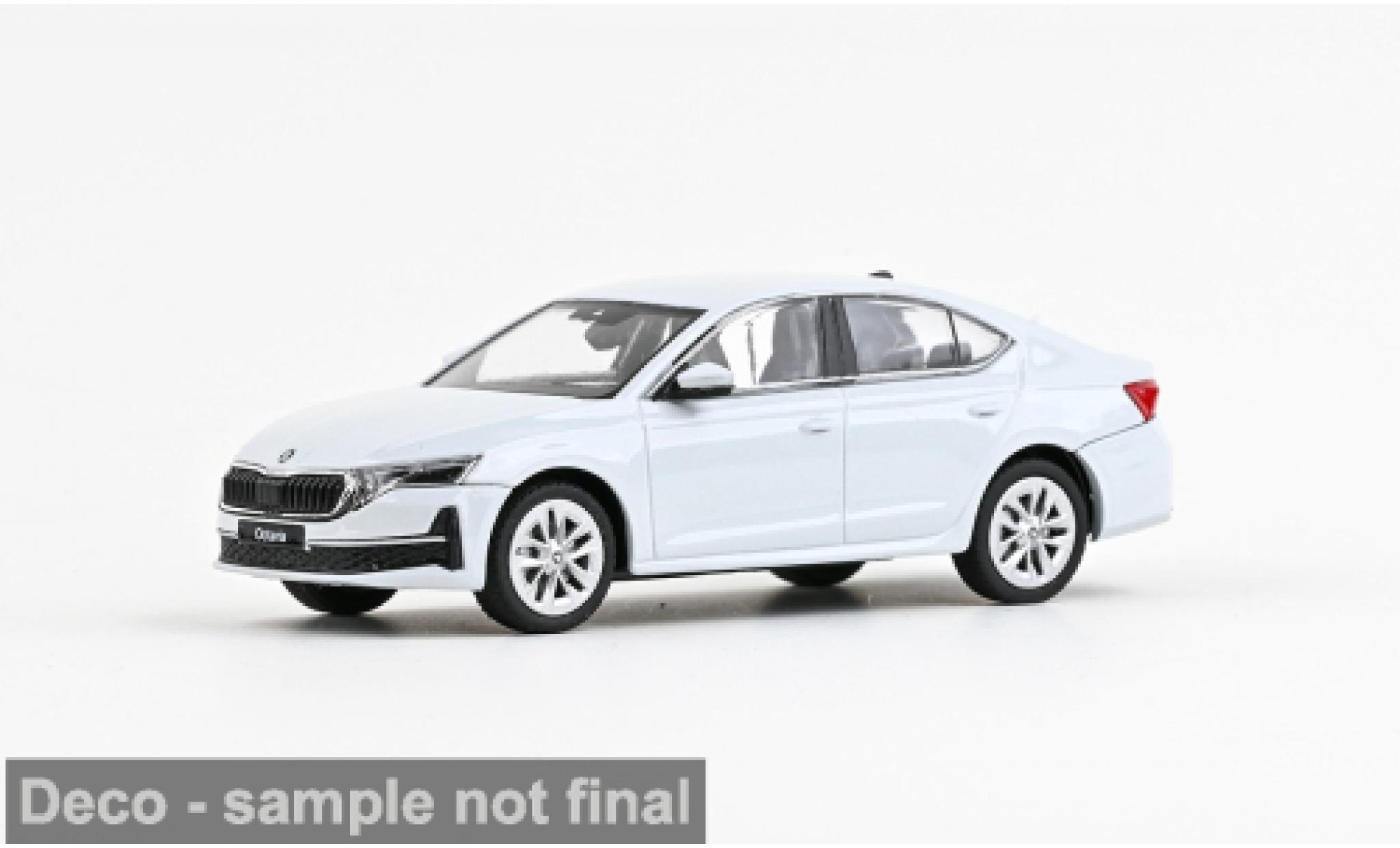 Skoda Octavia 1/43 Abrex IV FL white 2024 1:43 diecast model cars