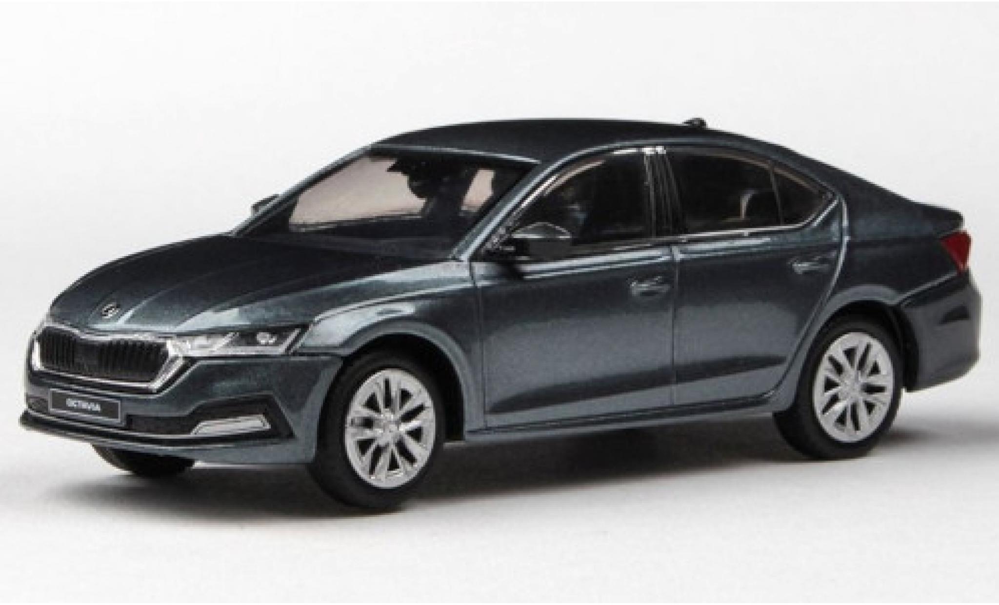 Skoda Octavia 1/43 Abrex IV metallic grey 2020 diecast model cars