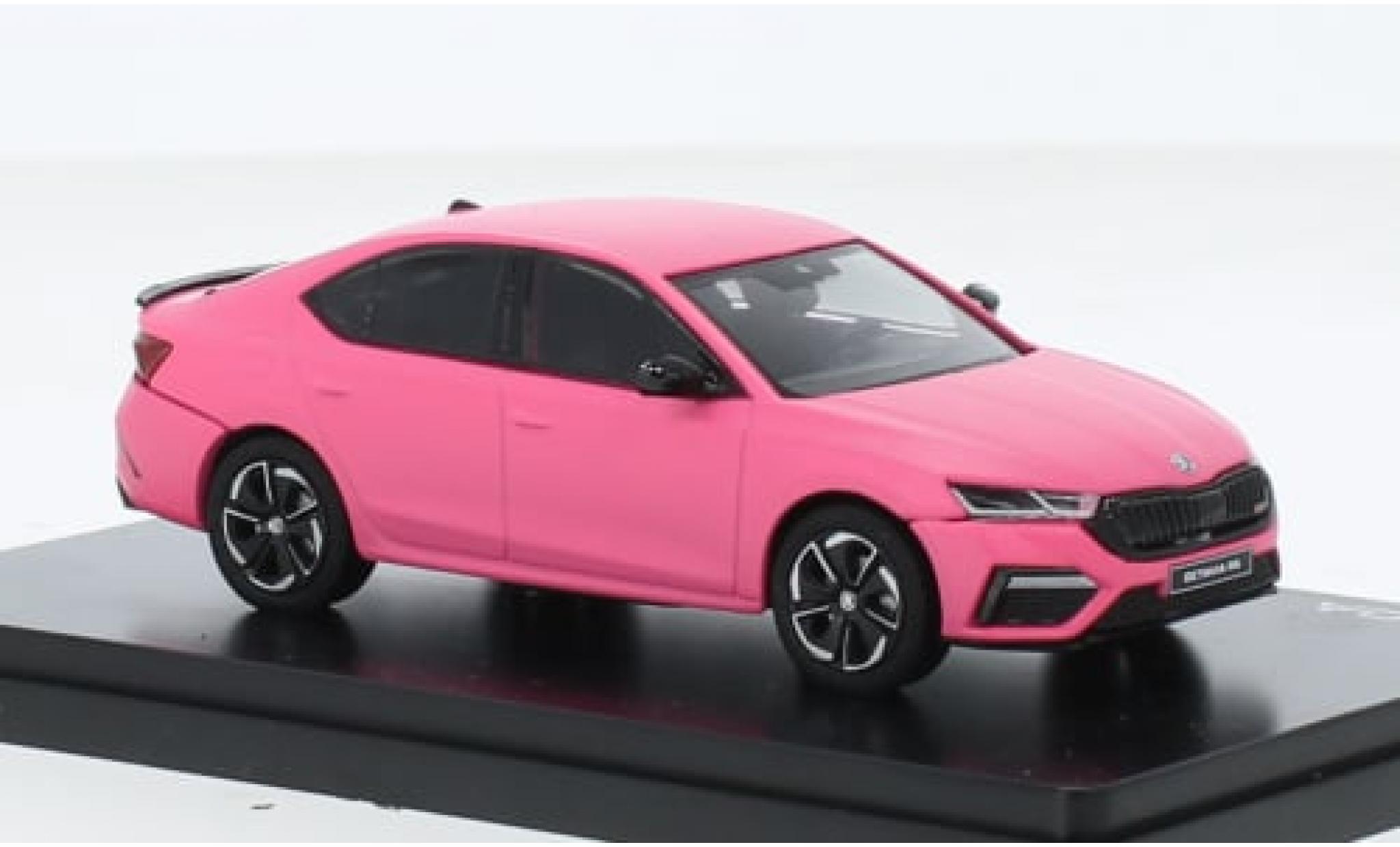 Skoda Octavia 1/43 Abrex IV RS matt-pink 2020 1:43 diecast model cars