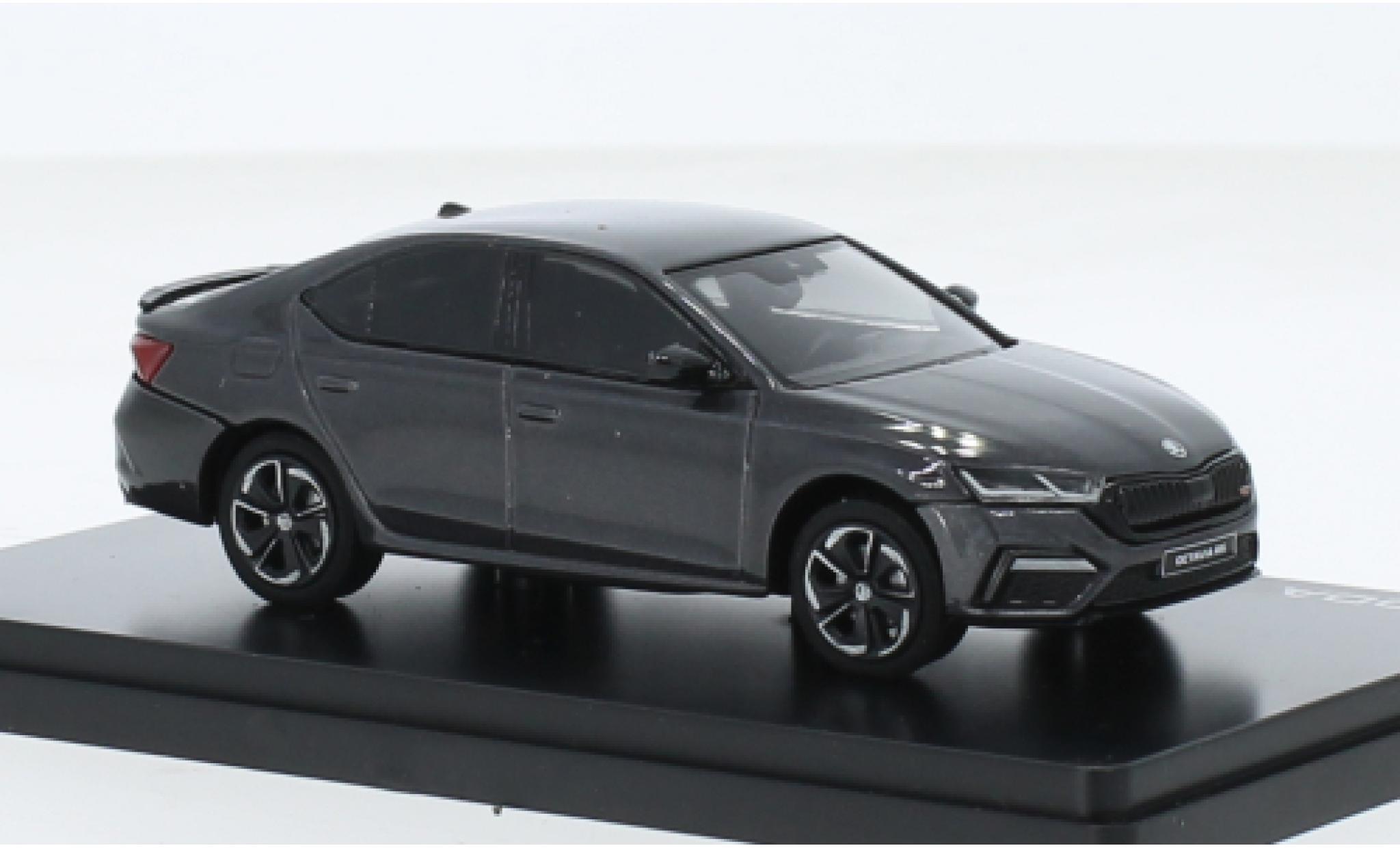 Skoda Octavia 1/43 Abrex IV RS metallise grey 2020 1:43 diecast model cars