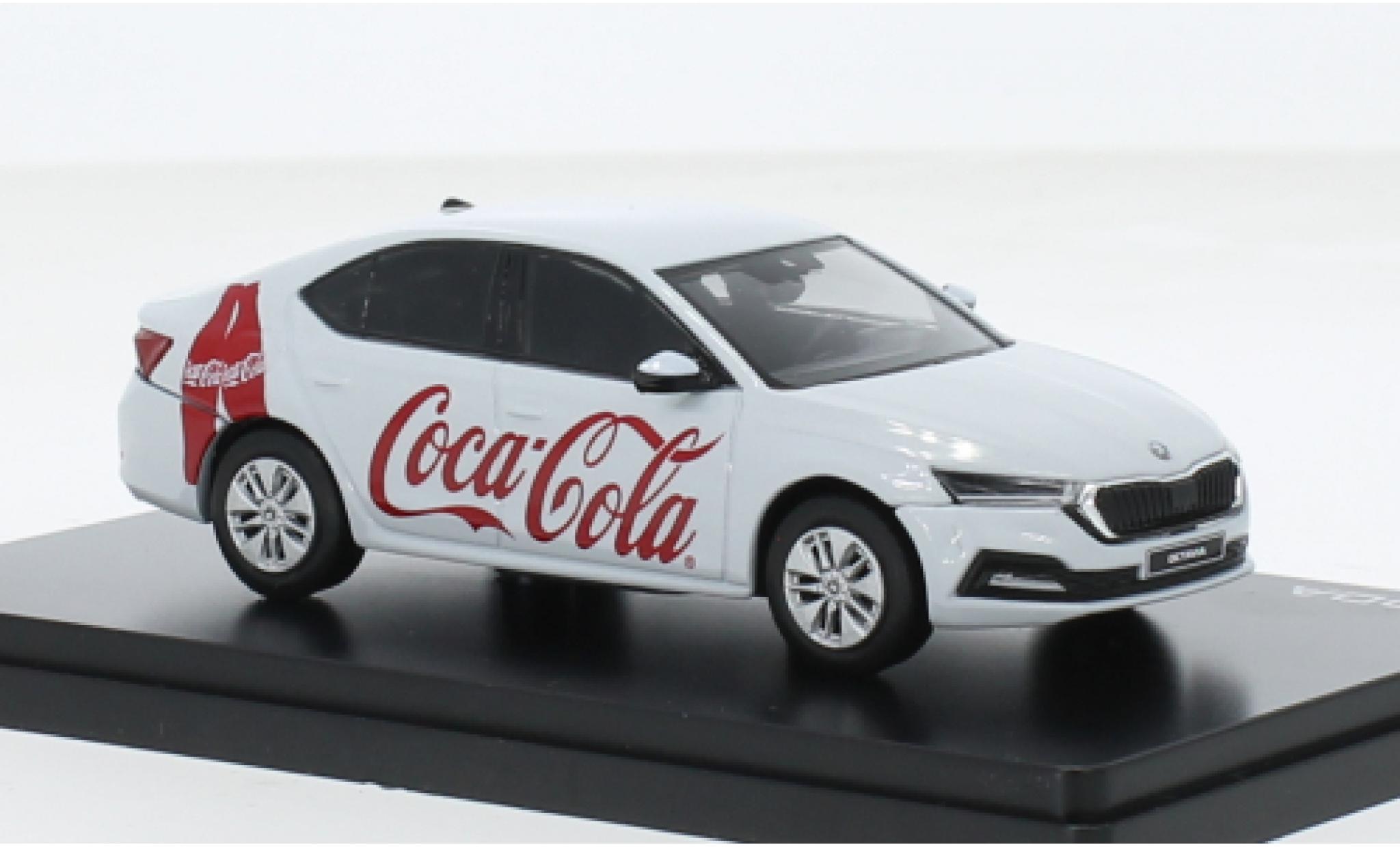 Skoda Octavia 1/43 Abrex IV white Coca Cola 2020 1:43 diecast model cars