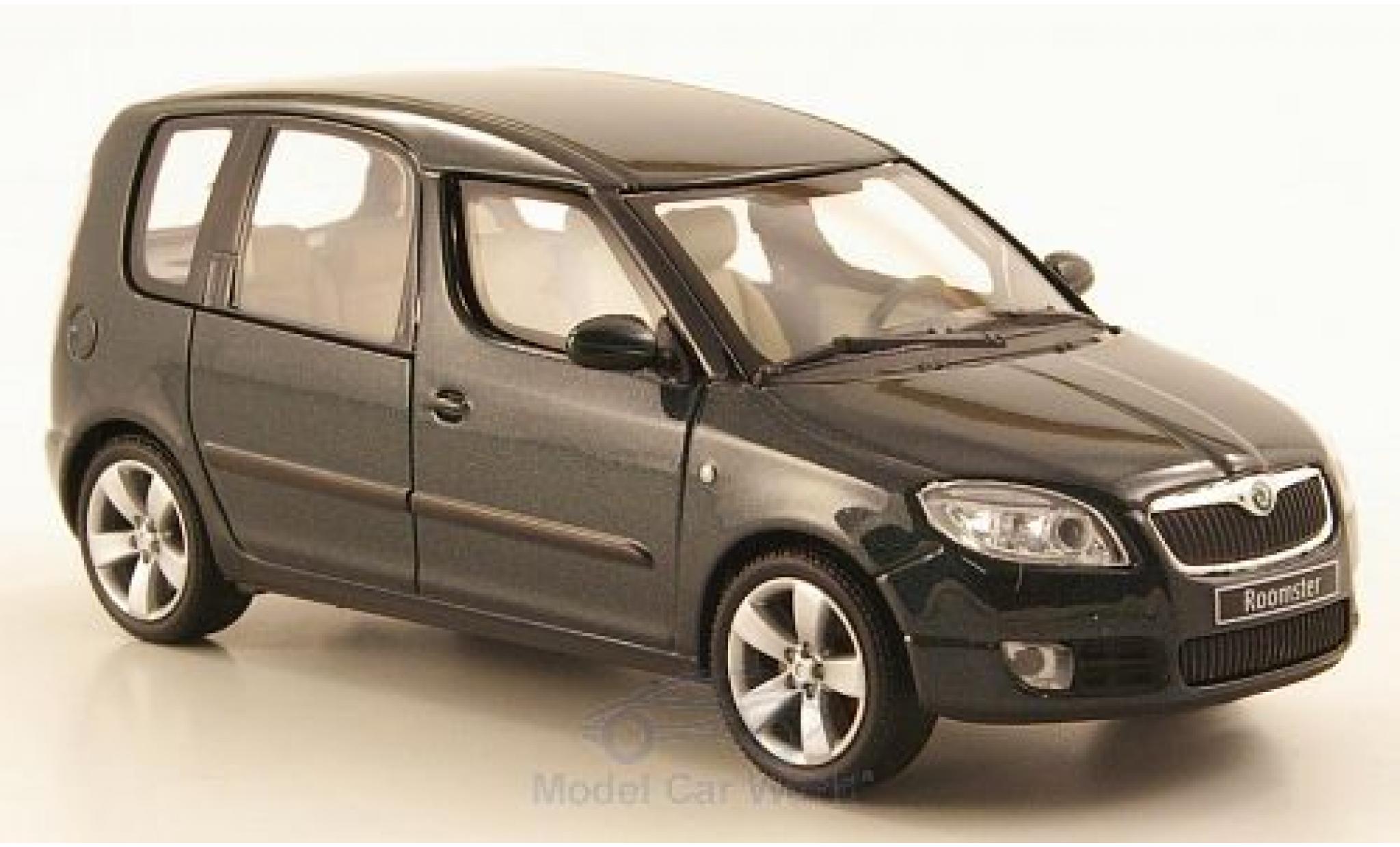 Skoda Roomster 1/43 Abrex metallic green 2006 diecast model cars