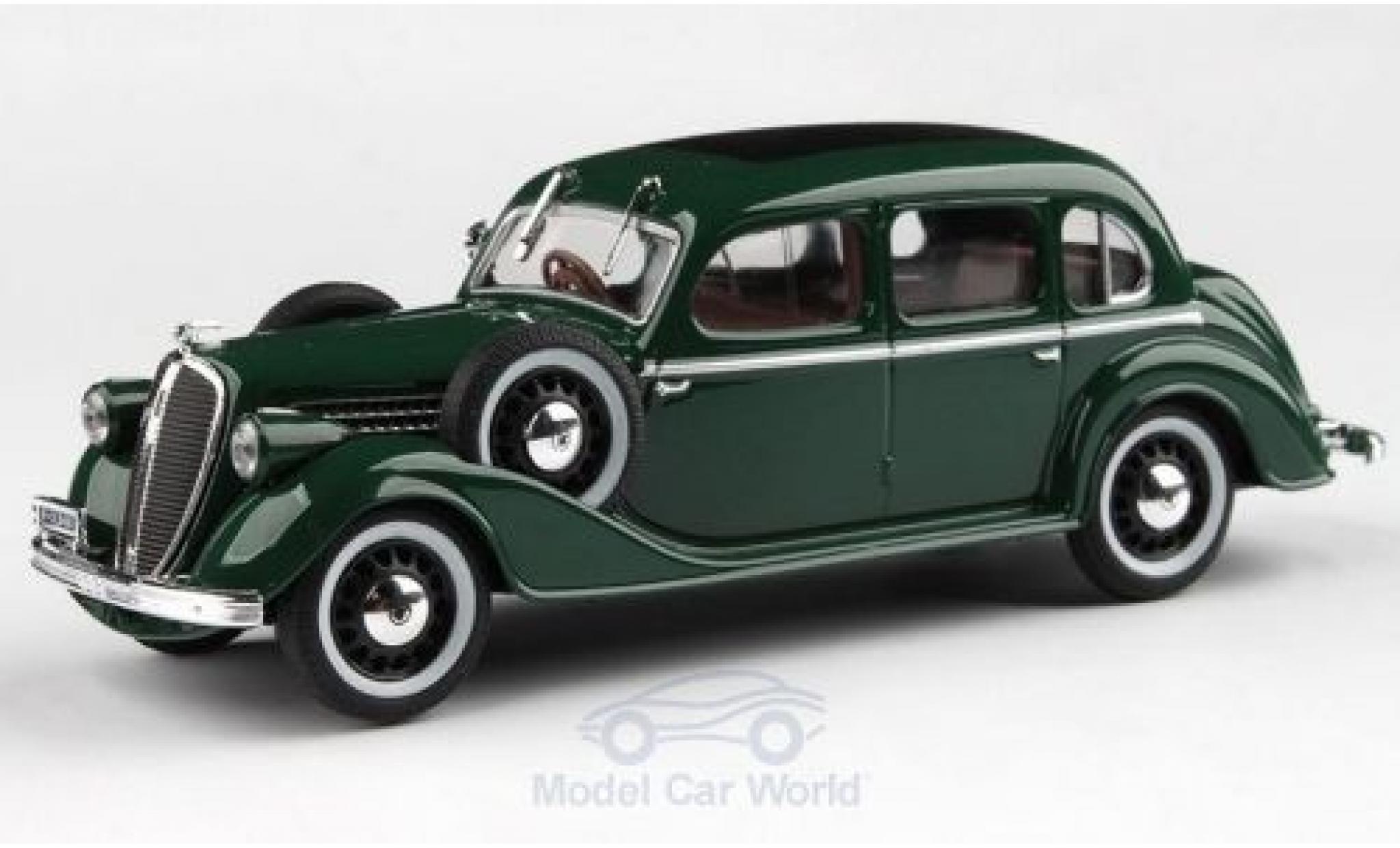 Skoda Superb 1/43 Abrex 913 green RHD 1938 diecast model cars