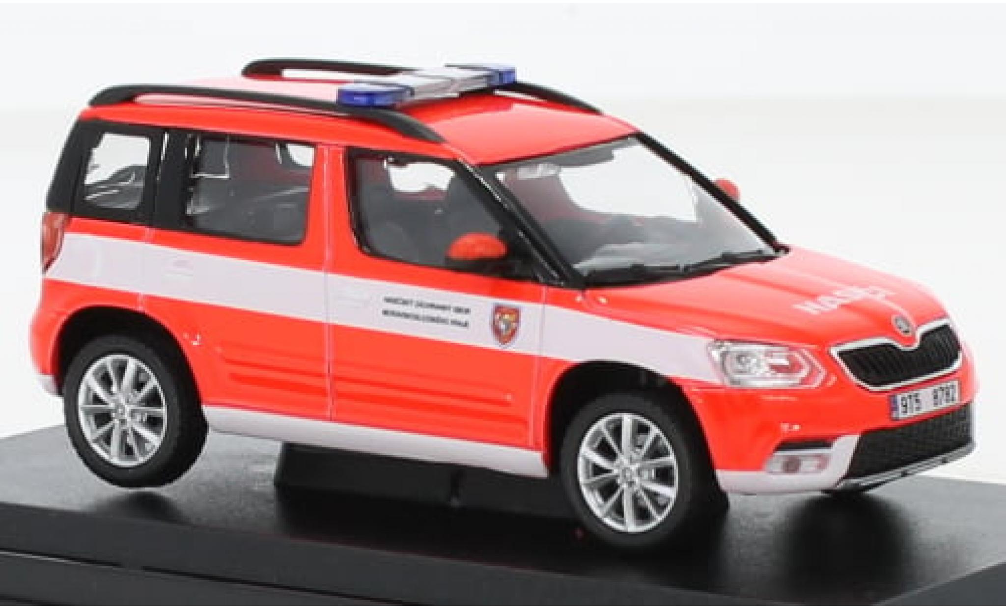 Skoda Yeti 1/43 Abrex FL HZS Moravskoslezskeho Kraje 2013 1:43 diecast model cars