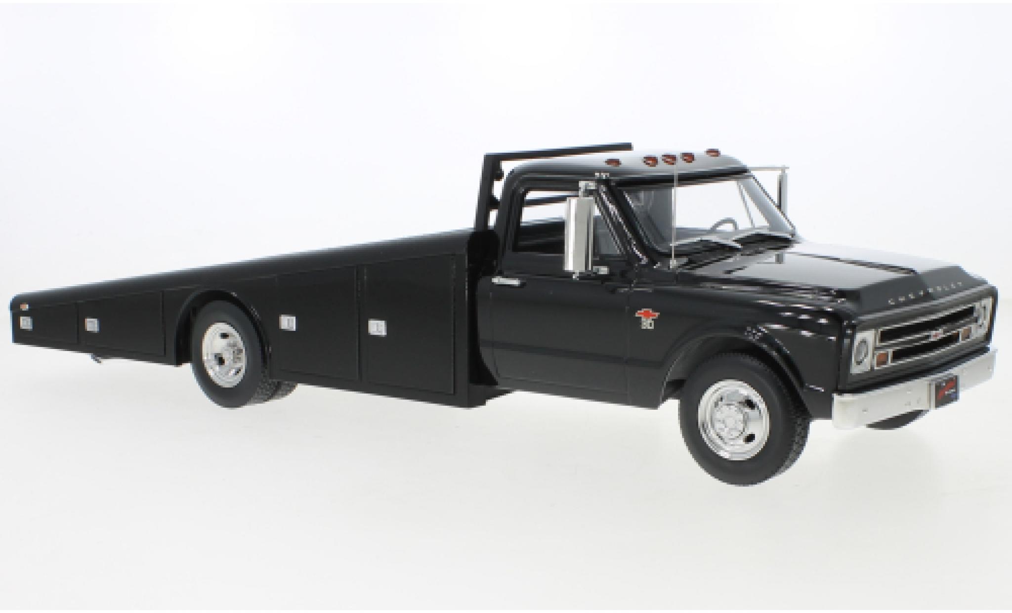 Chevrolet C-30 1/18 ACME Ramp Truck black 1967 diecast model cars