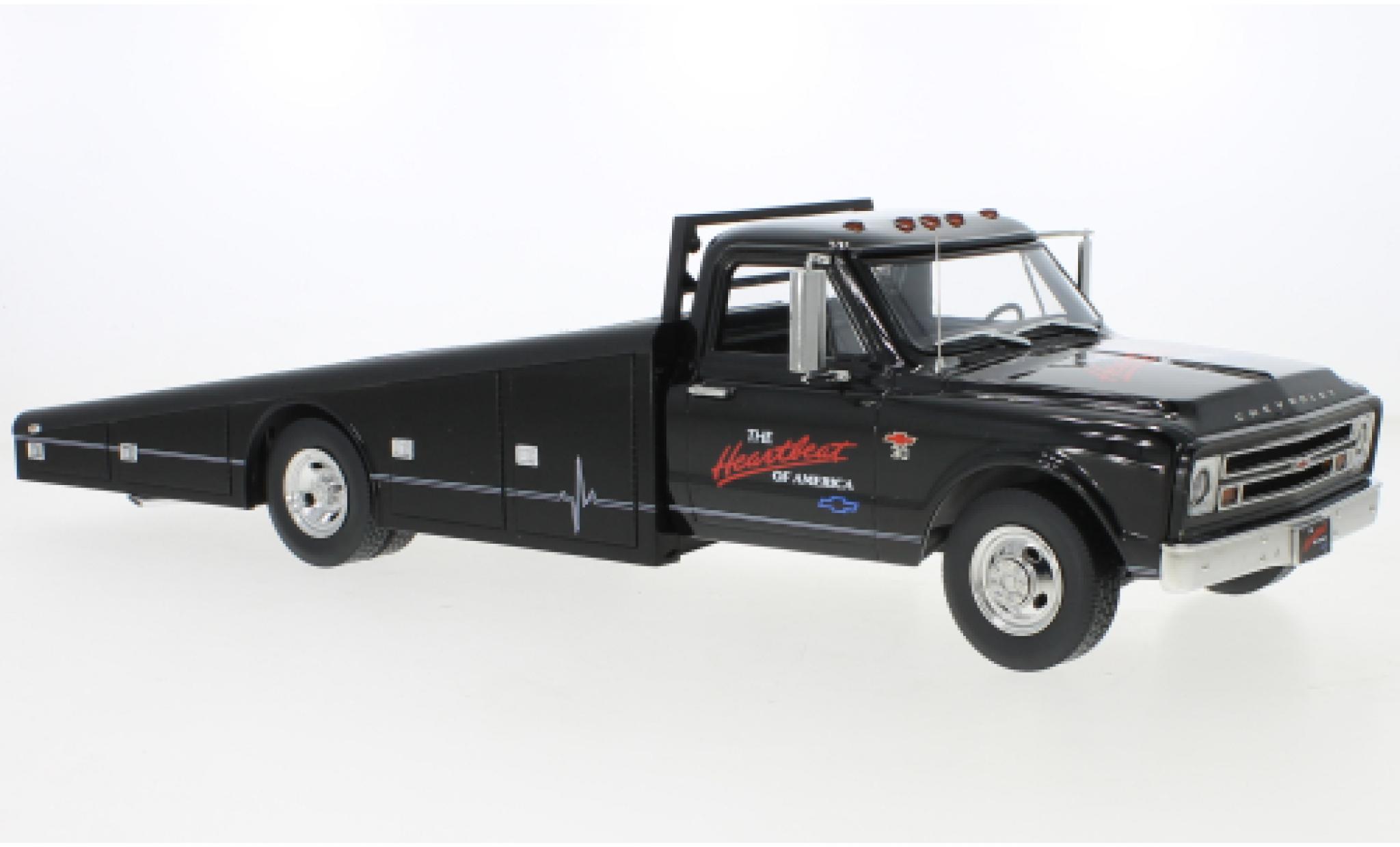 Chevrolet C-30 1/18 ACME Ramp Truck black The Heartbeat Of America 1967 diecast model cars