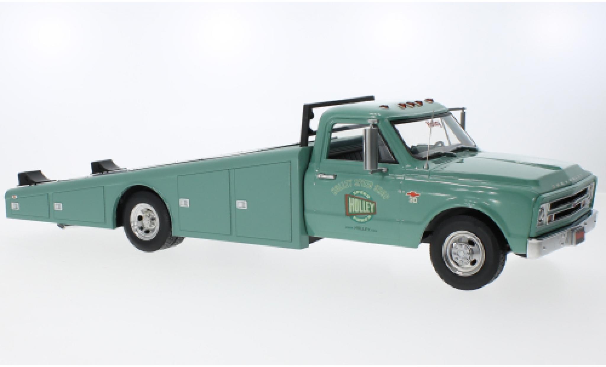 Chevrolet C-30 1/18 ACME Ramp Truck green Holley Speed Shop 1967 diecast model cars