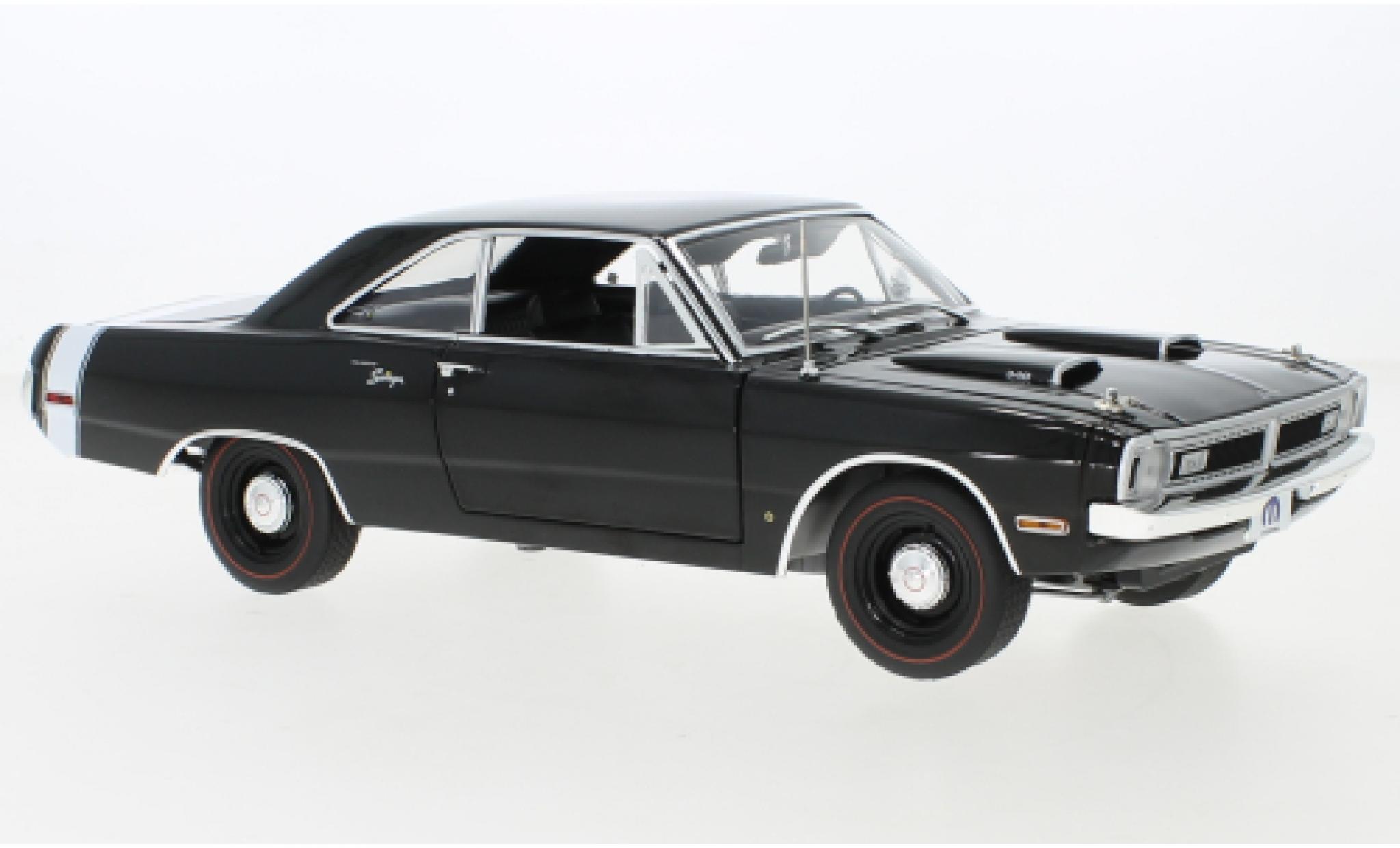 Dodge Dart 1/18 ACME Swinger 340 black 1970 diecast model cars