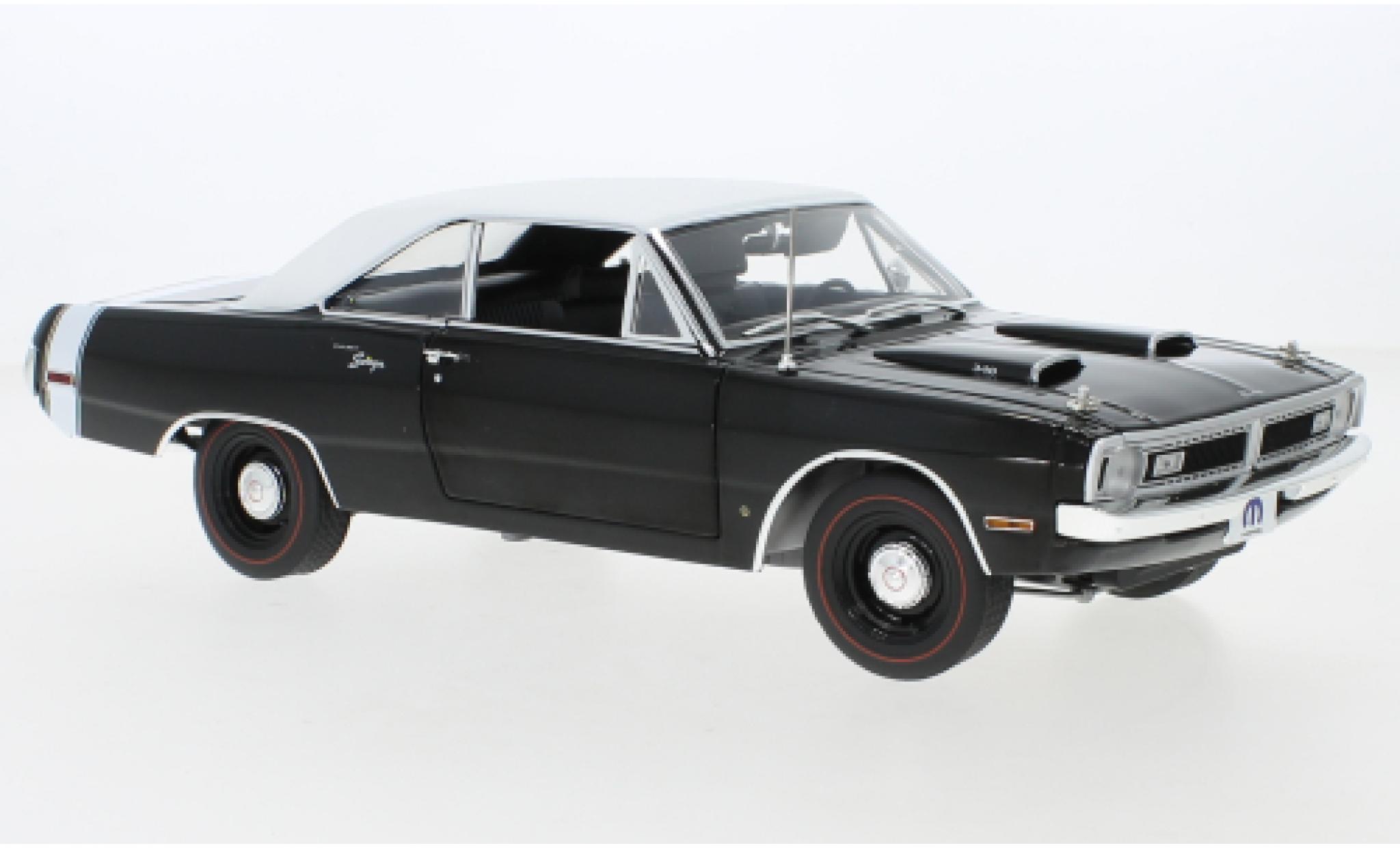 Dodge Dart 1/18 ACME Swinger 340 black/white 1970 diecast model cars