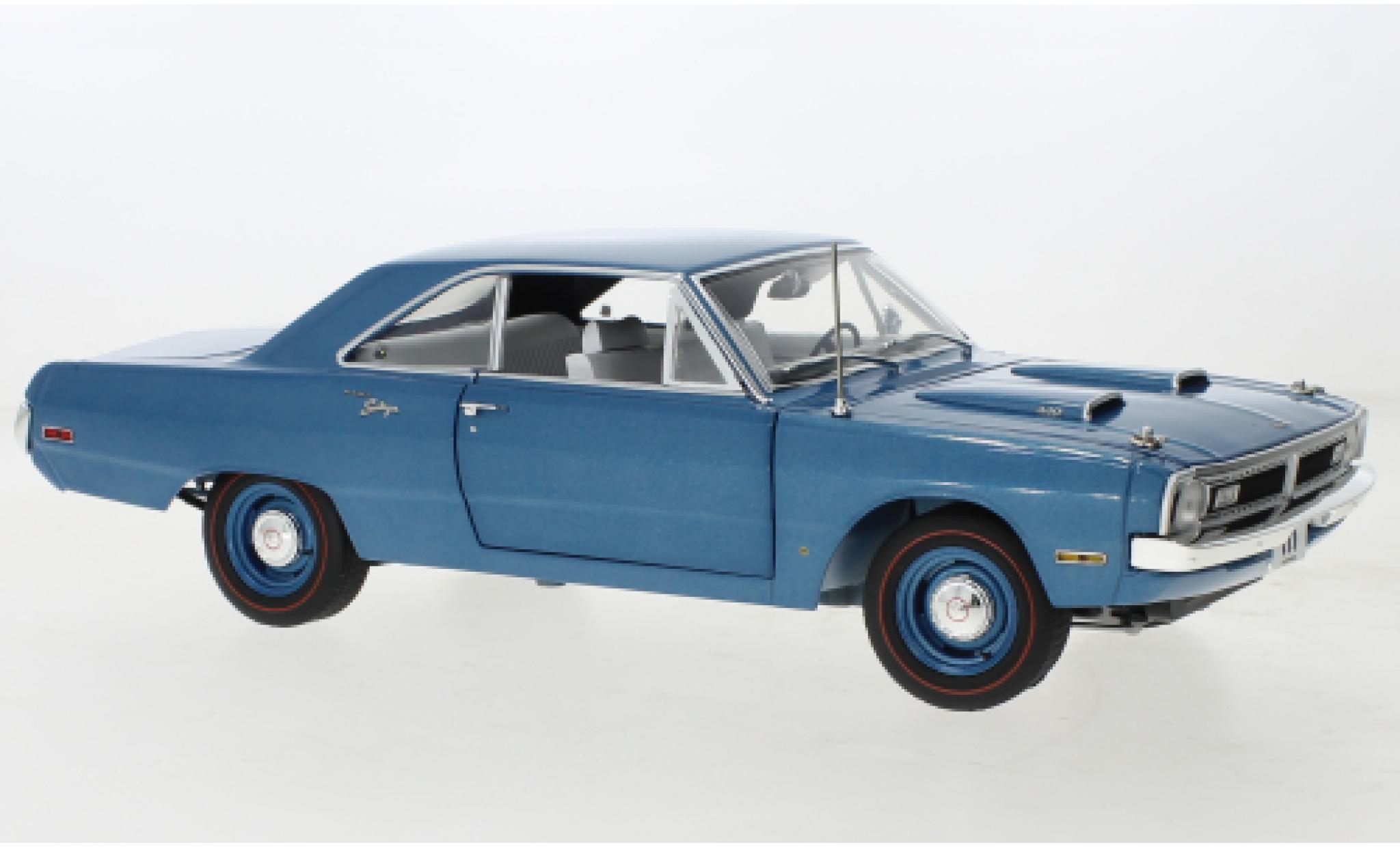 Dodge Dart 1/18 ACME Swinger metallise blue 1970 diecast model cars