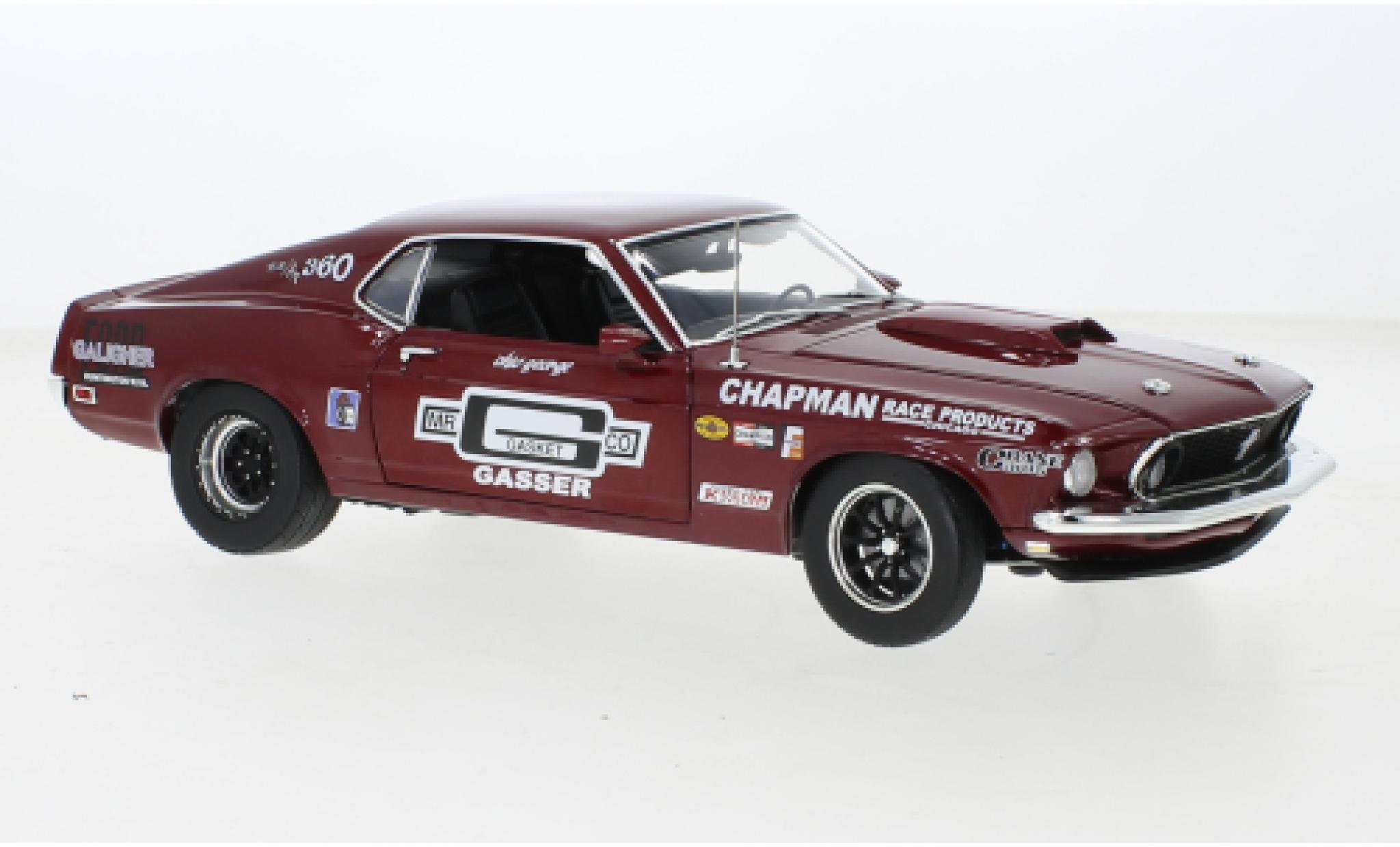 Ford Mustang 1/18 ACME Boss 429 Mr. Gasket Drag Outlaws 1969 diecast model cars