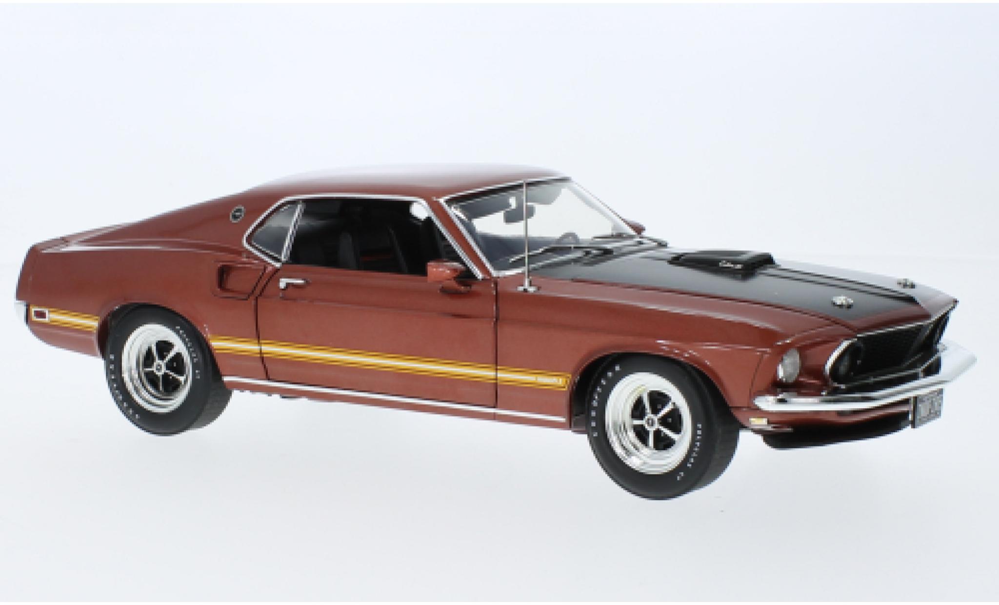 Ford Mustang 1/18 ACME Mach 1 428 Cobra Jet red 1969 diecast model cars