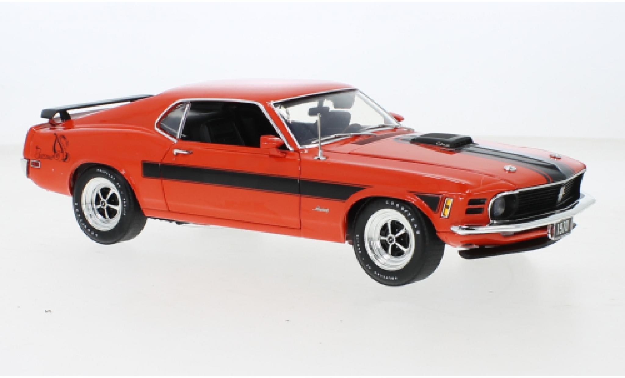 Ford Mustang 1/18 ACME Mach 1 Sidewinder red 1970 diecast model cars
