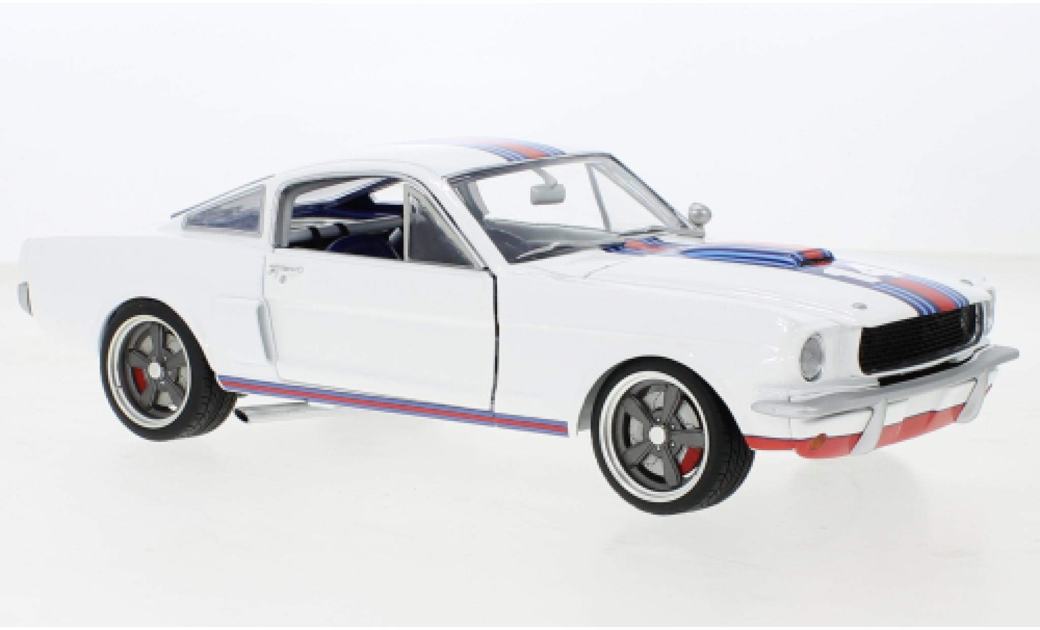 Shelby GT 1/18 ACME Ford Mustang 350 R white/Dekor Le Mans 1965 diecast model cars