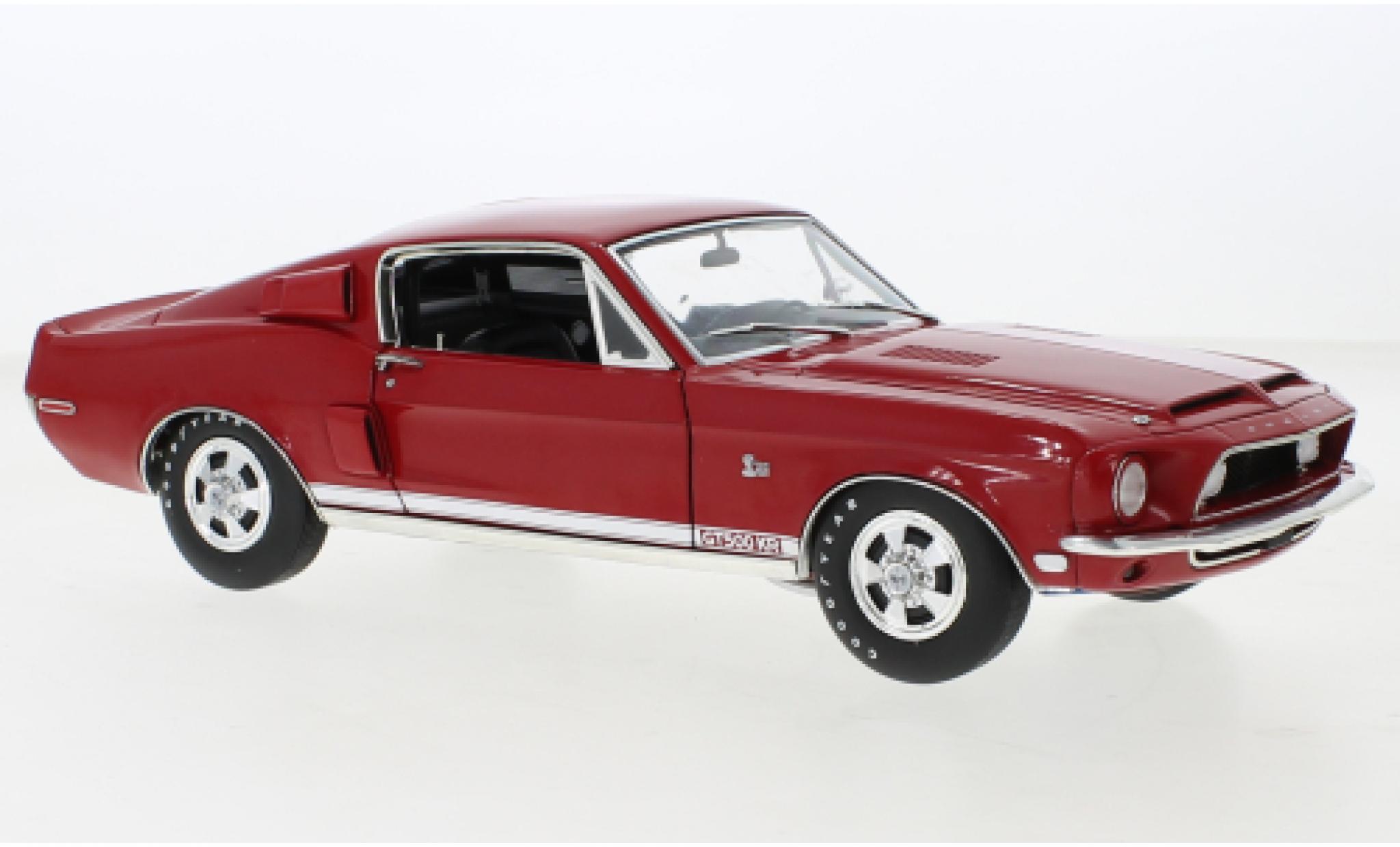 Shelby GT 1/18 ACME Ford Mustang 500 KR red 1968 diecast model cars