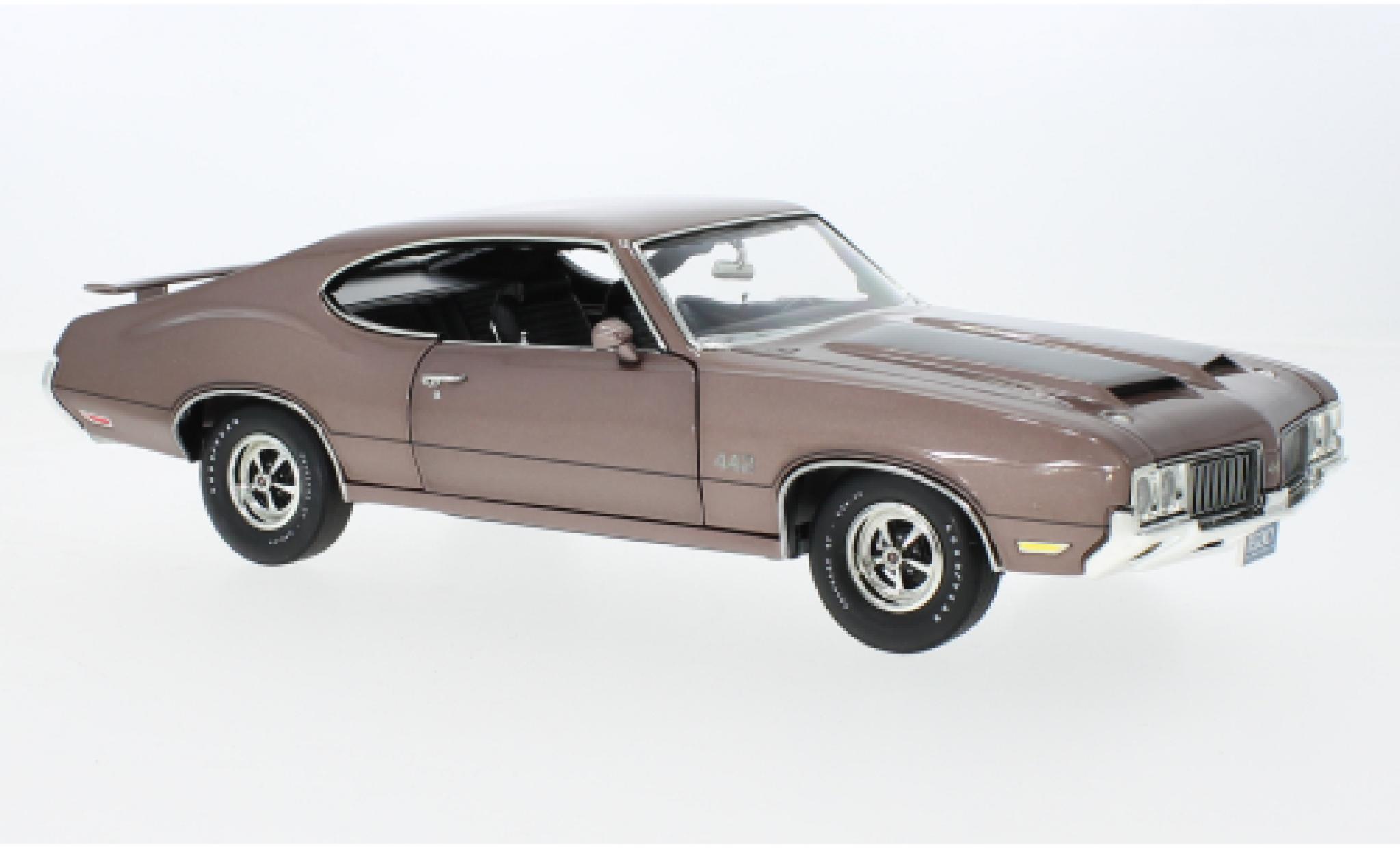 Oldsmobile 442 1/18 ACME W-30 metallise pink 1970 diecast model cars