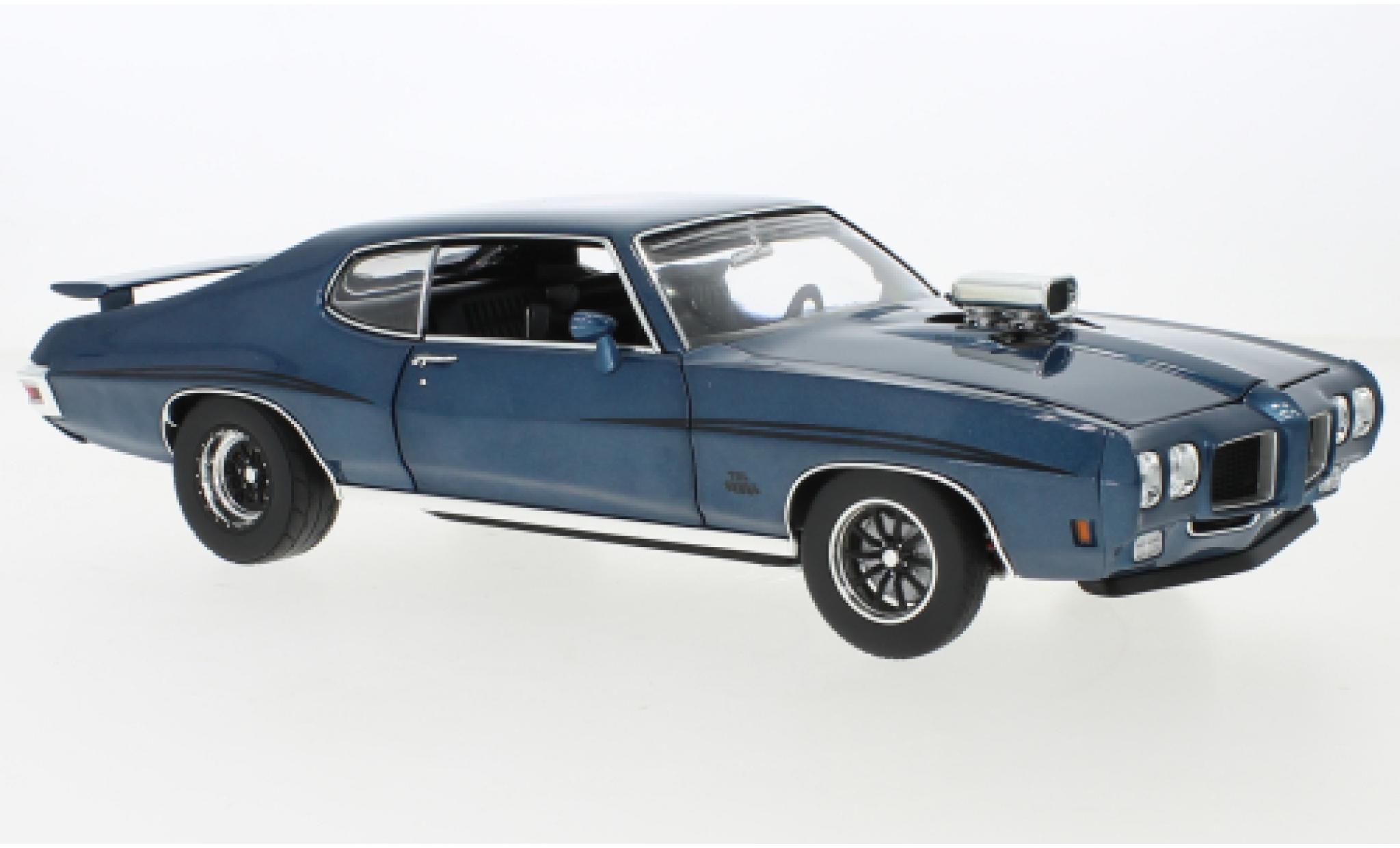 Pontiac GTO 1/18 ACME Judge metallise blue Drag Outlaws 1970 diecast model cars