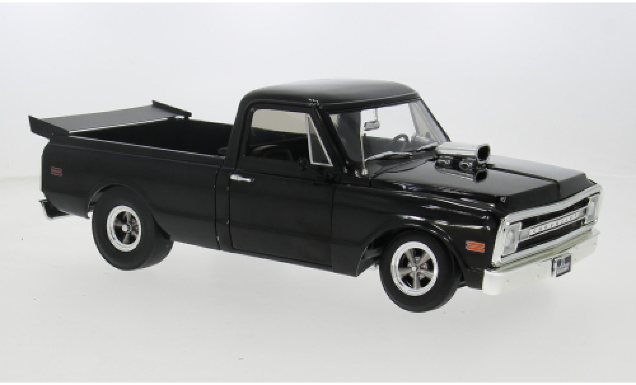 Chevrolet C-10 1/18 ACME Nicht Train black 1970 1:18 diecast model cars