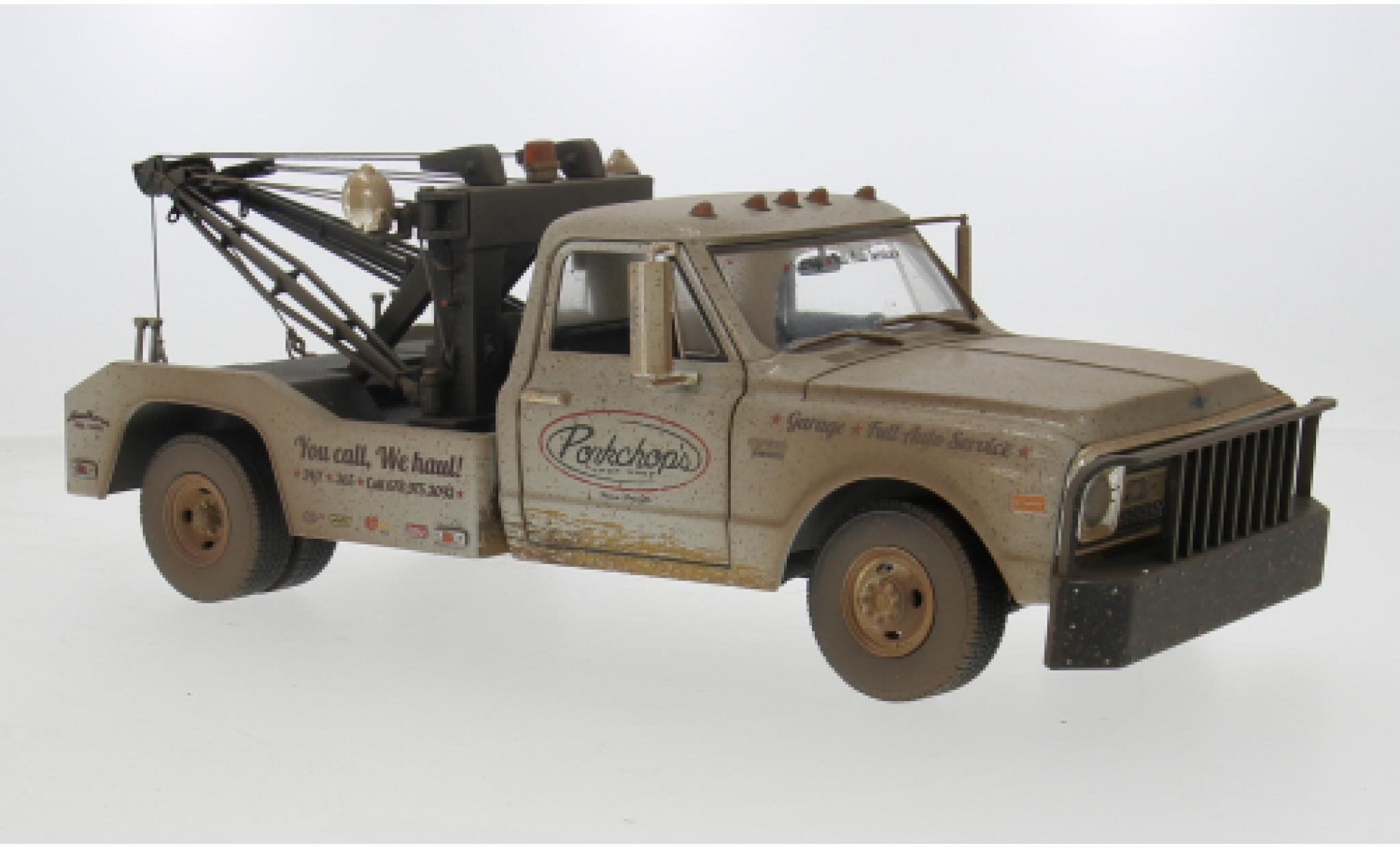 Chevrolet C-30 1/18 ACME Dually Wrecker grey 1969 1:18 diecast model cars