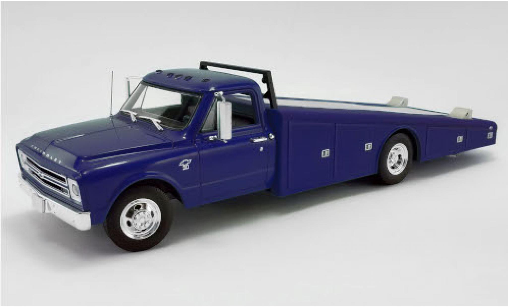 Chevrolet C-30 1/18 ACME Ramp Truck/blue 1967 Abschleppwagen diecast model cars