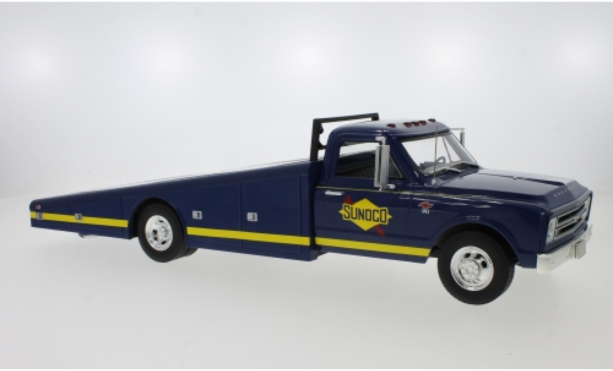 Chevrolet C-30 1/18 ACME Ramp Truck Sunoco 1967 diecast model cars